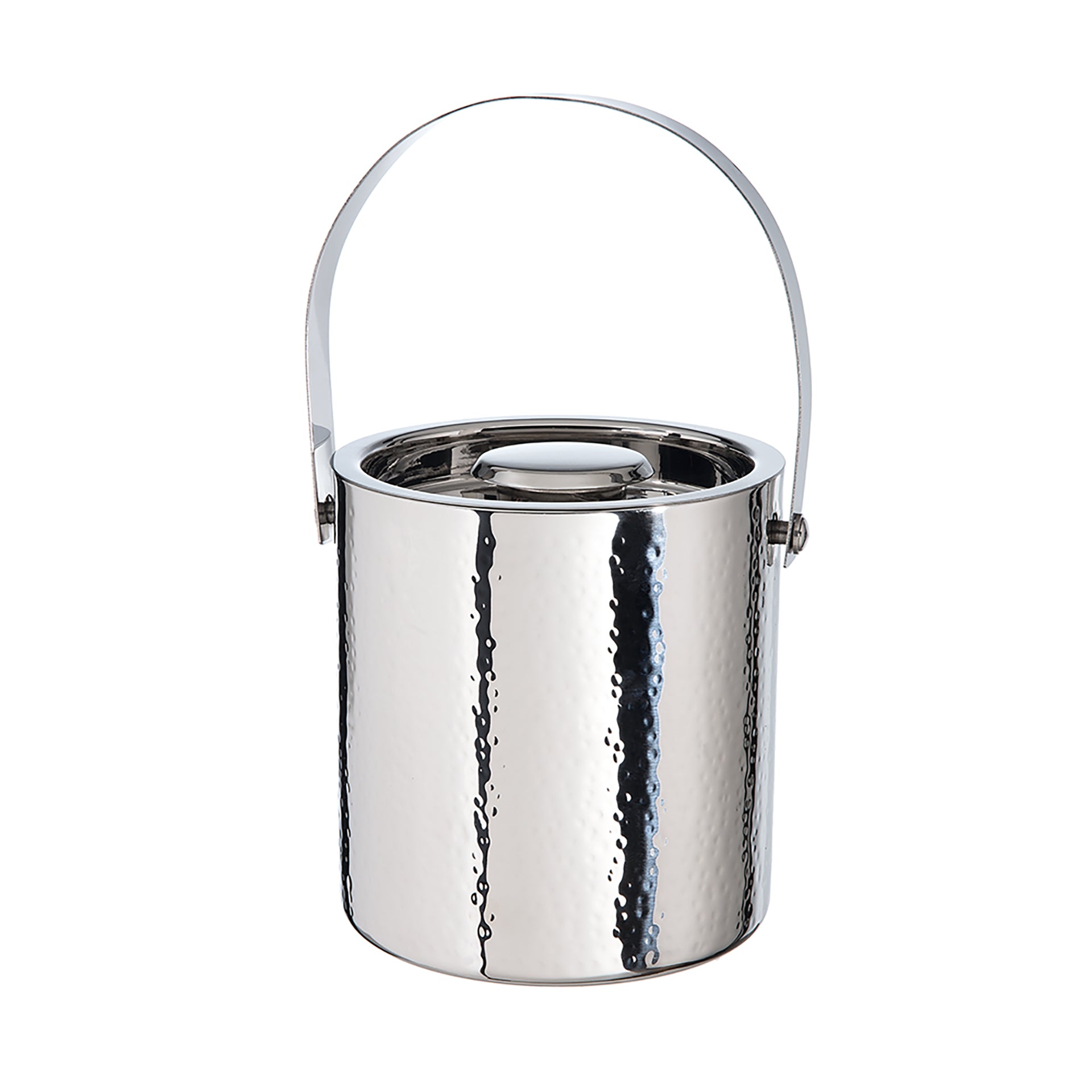 ATHEN Eiswürfeleimer silberfarben