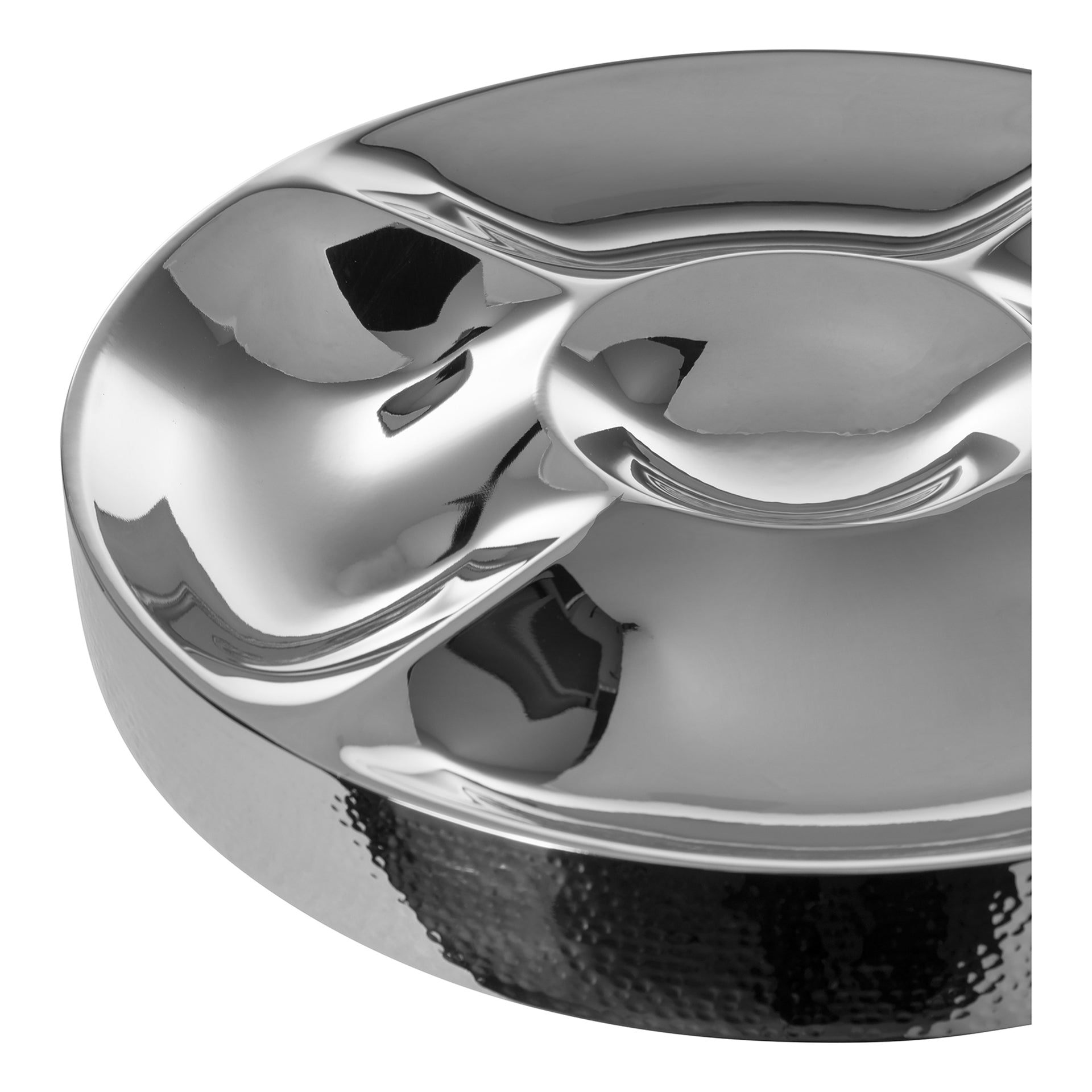 VOLCAN Platte silberfarben