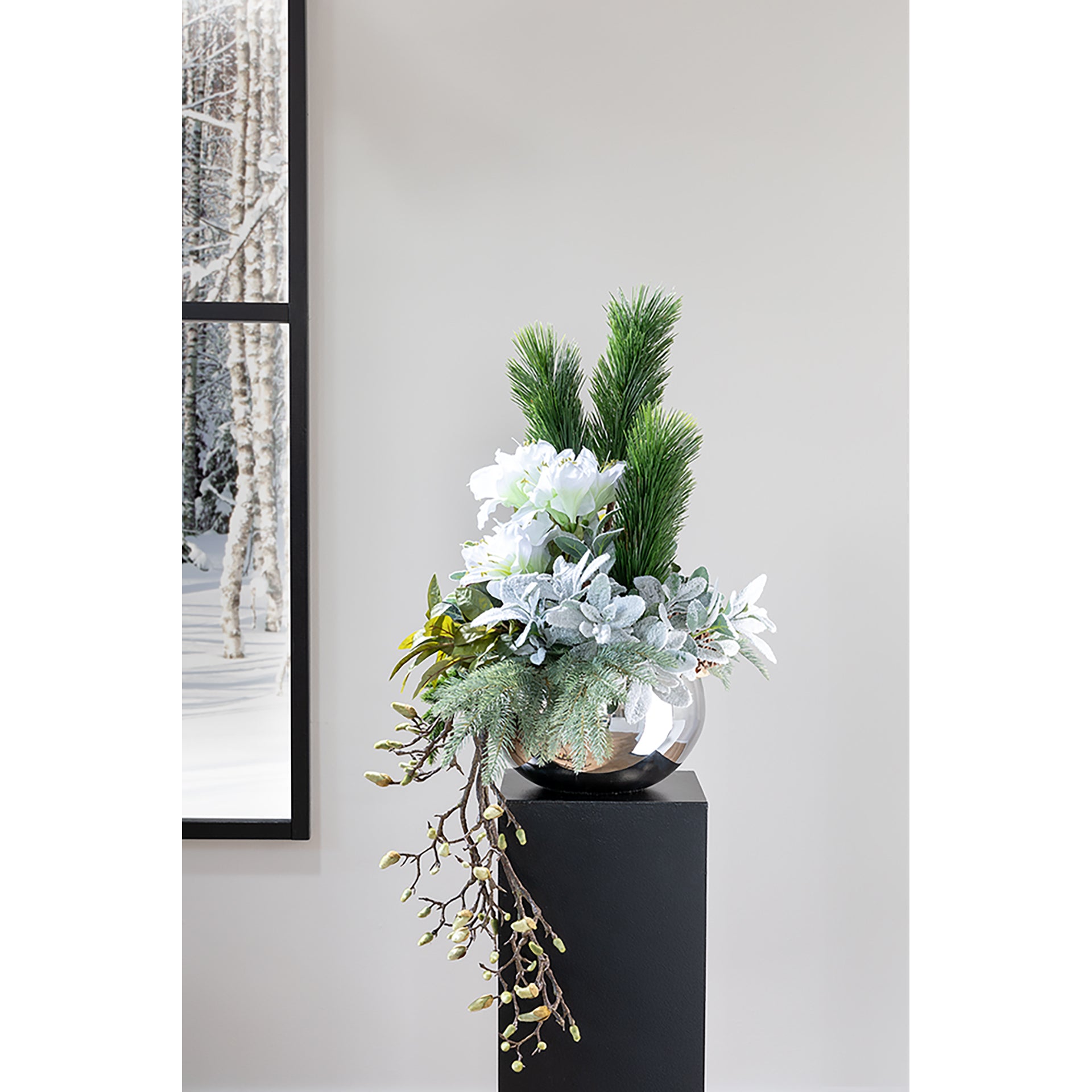 APOLLO Sektkühler silberfarben