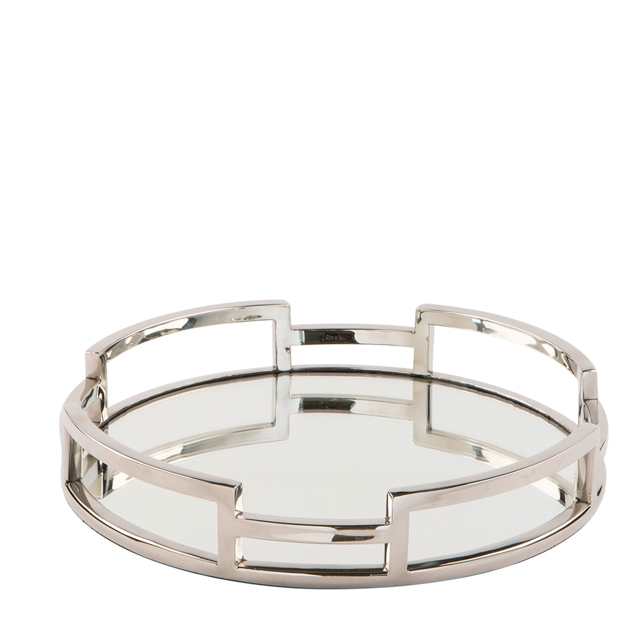 HOMMAGE Tablett silberfarben