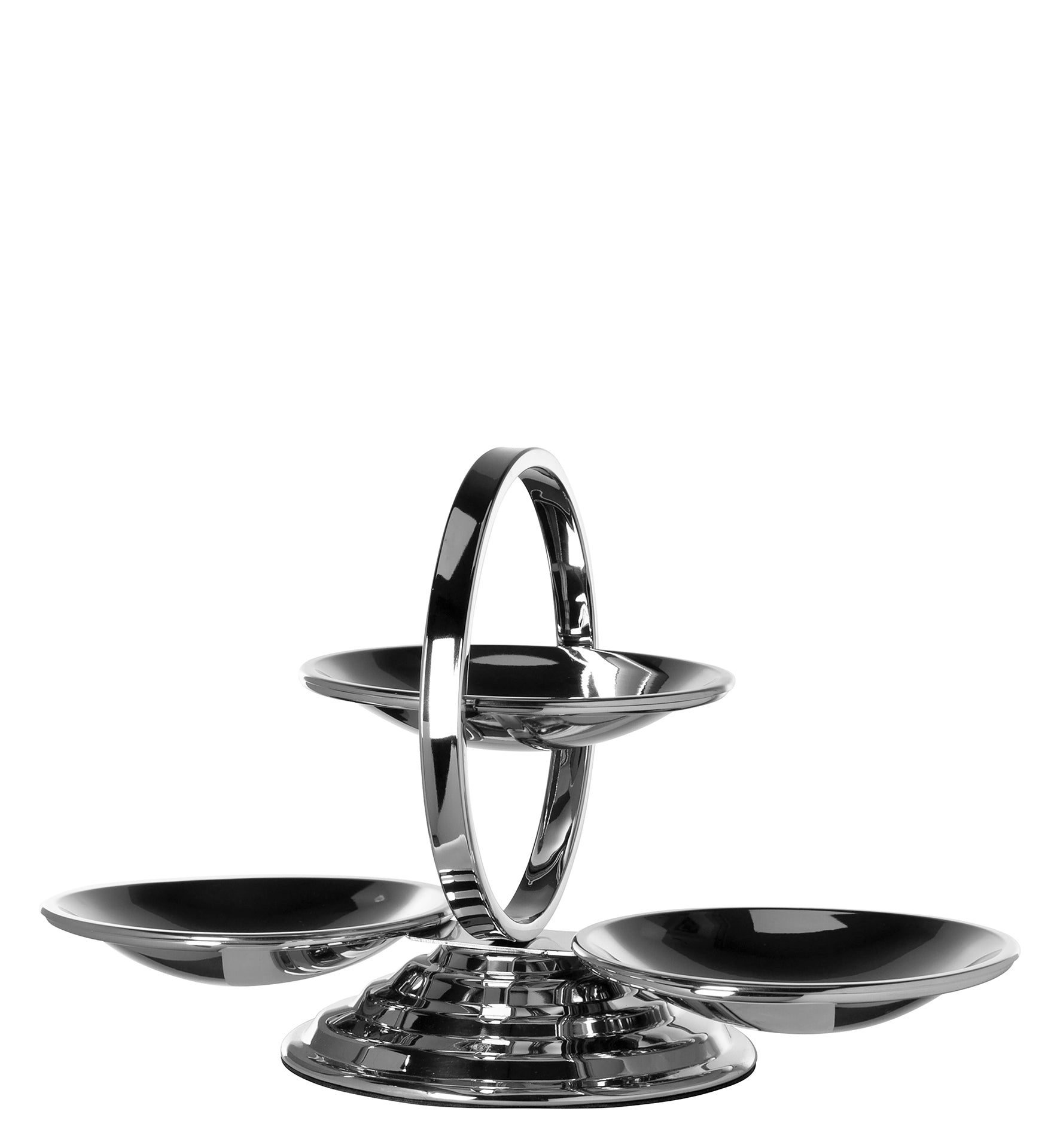 SERVO Etageren silberfarben