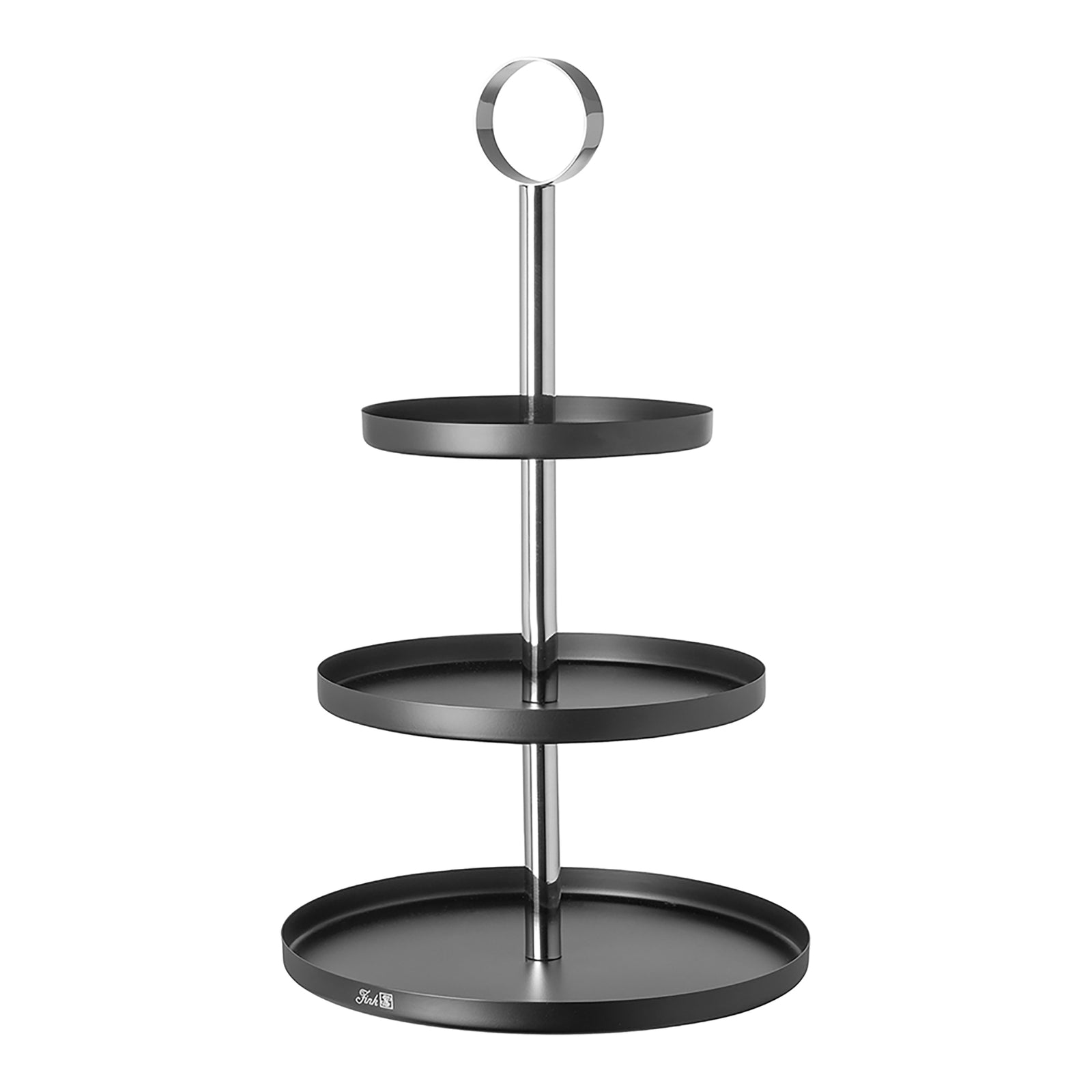 BILBAO 3er Etagere silberfarben