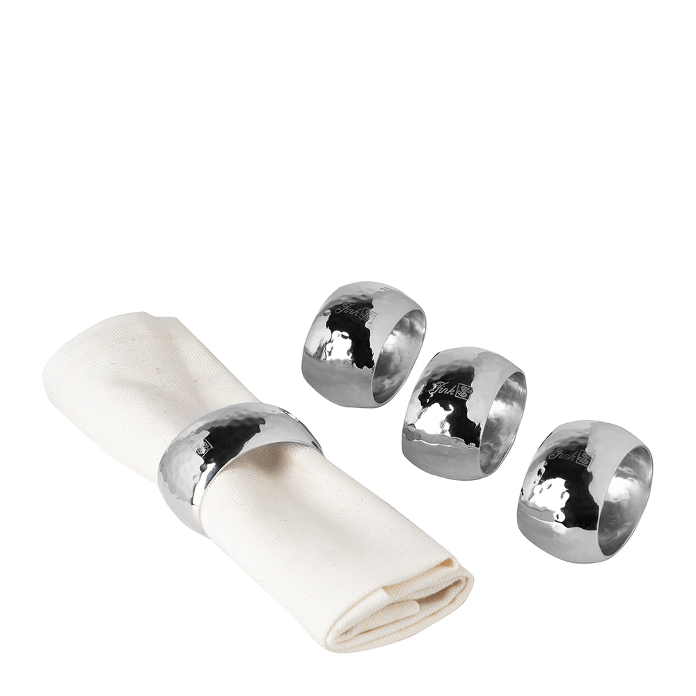 ORA Serviettenring silberfarben