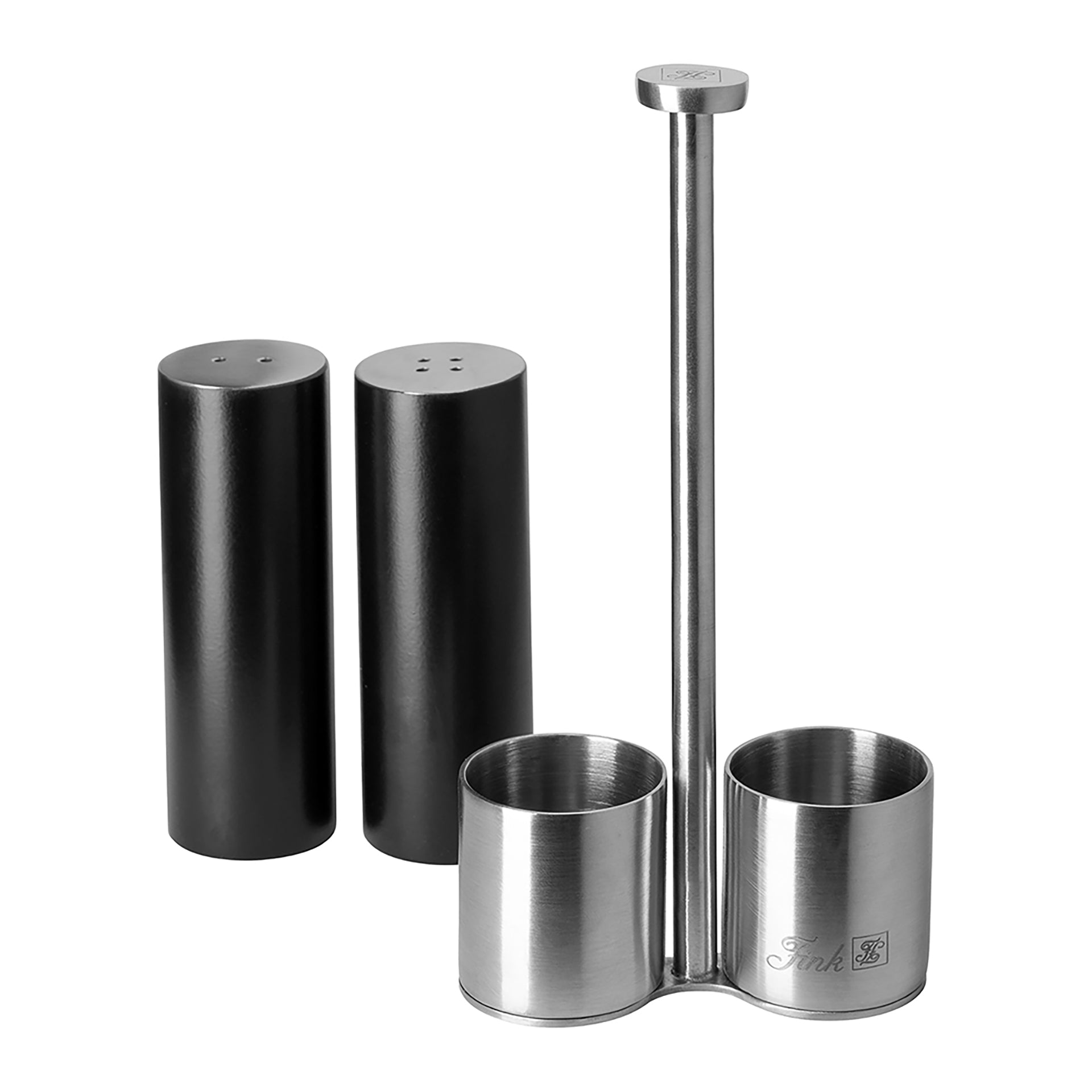 ROCCO Salz- und Pfefferstreuer silberfarben