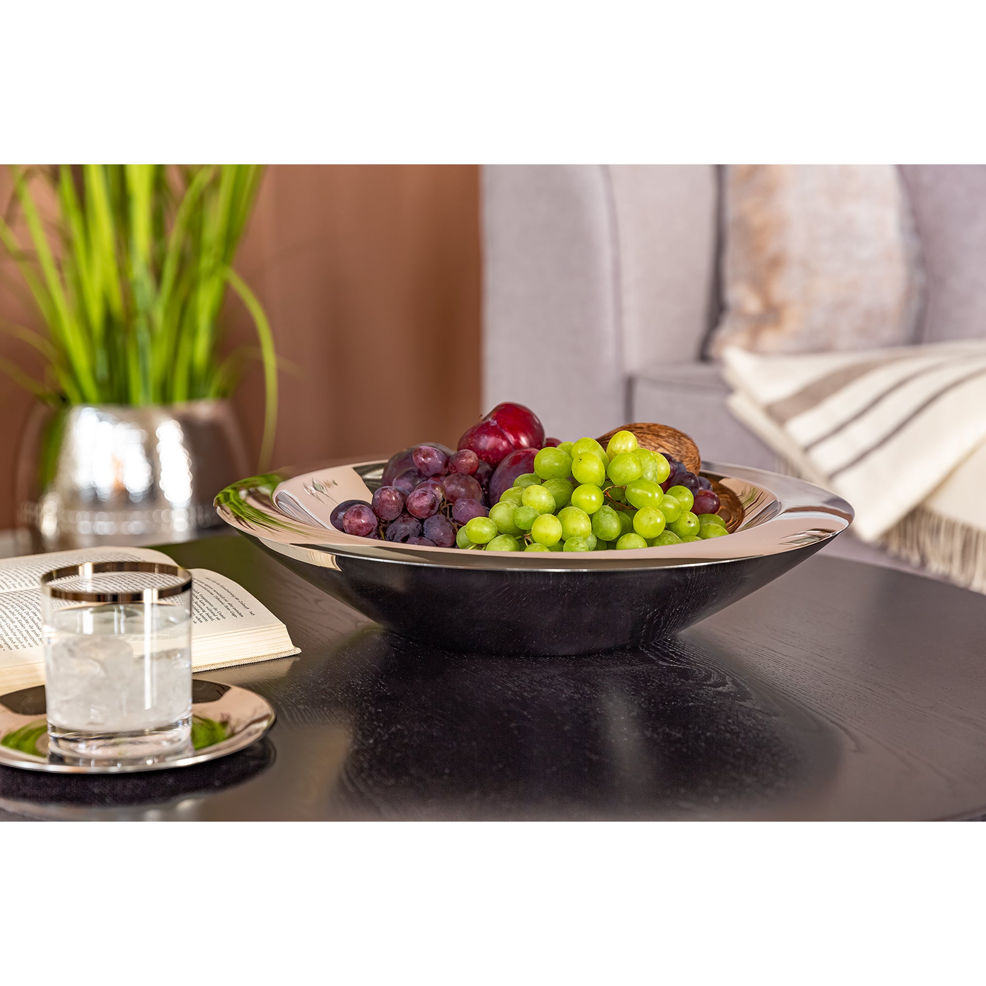 VISTO Schalen silberfarben