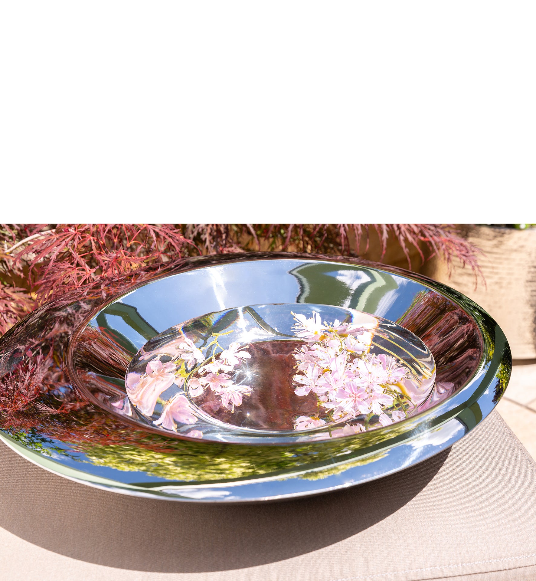 VISTO Schalen silberfarben