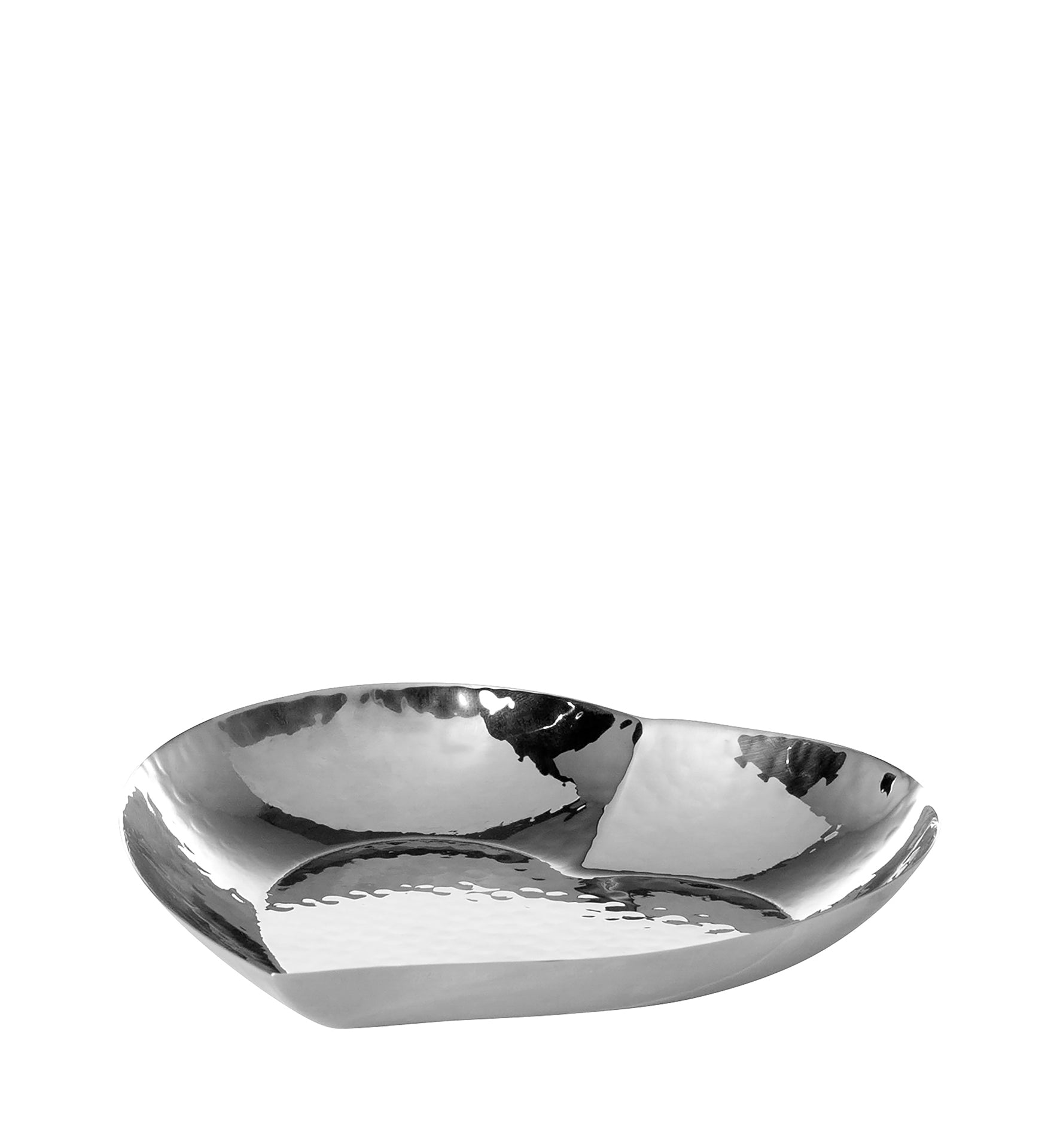 AMOROS Schale silberfarben