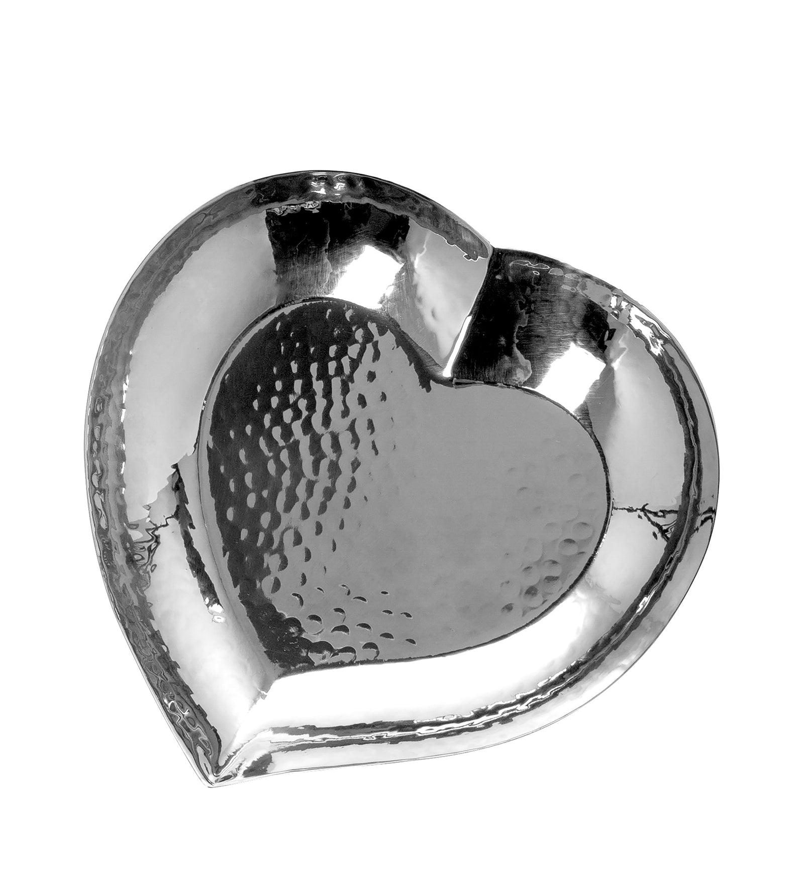 AMOROS Schale silberfarben