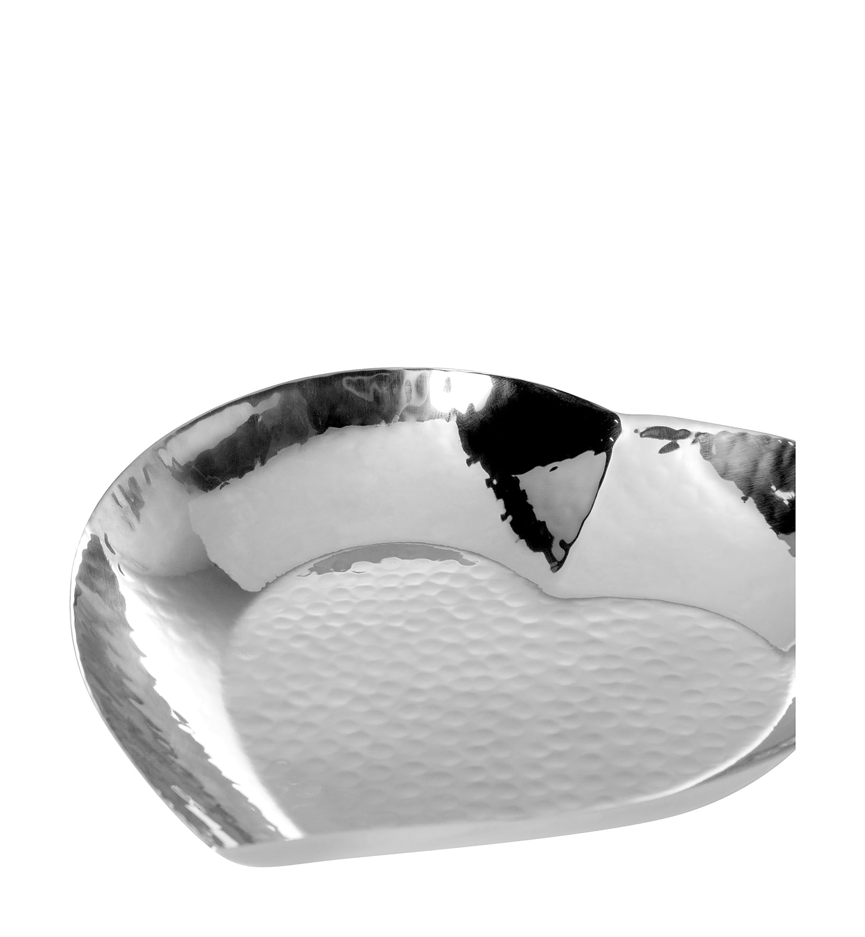 AMOROS Schale silberfarben