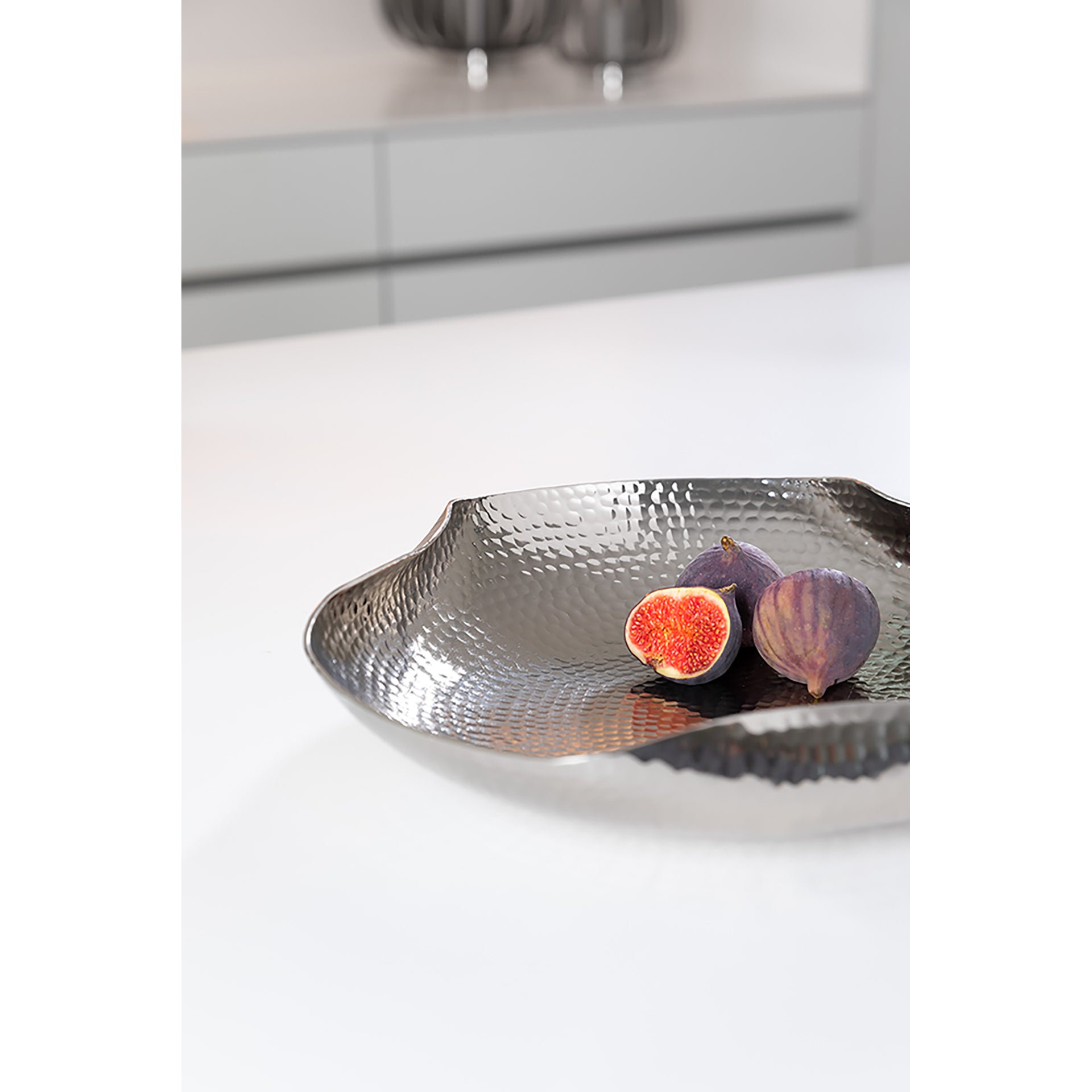 SHADOW Schale silberfarben