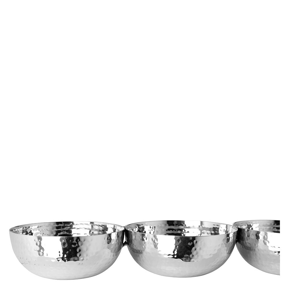 PICCA 3er Schalen silberfarben
