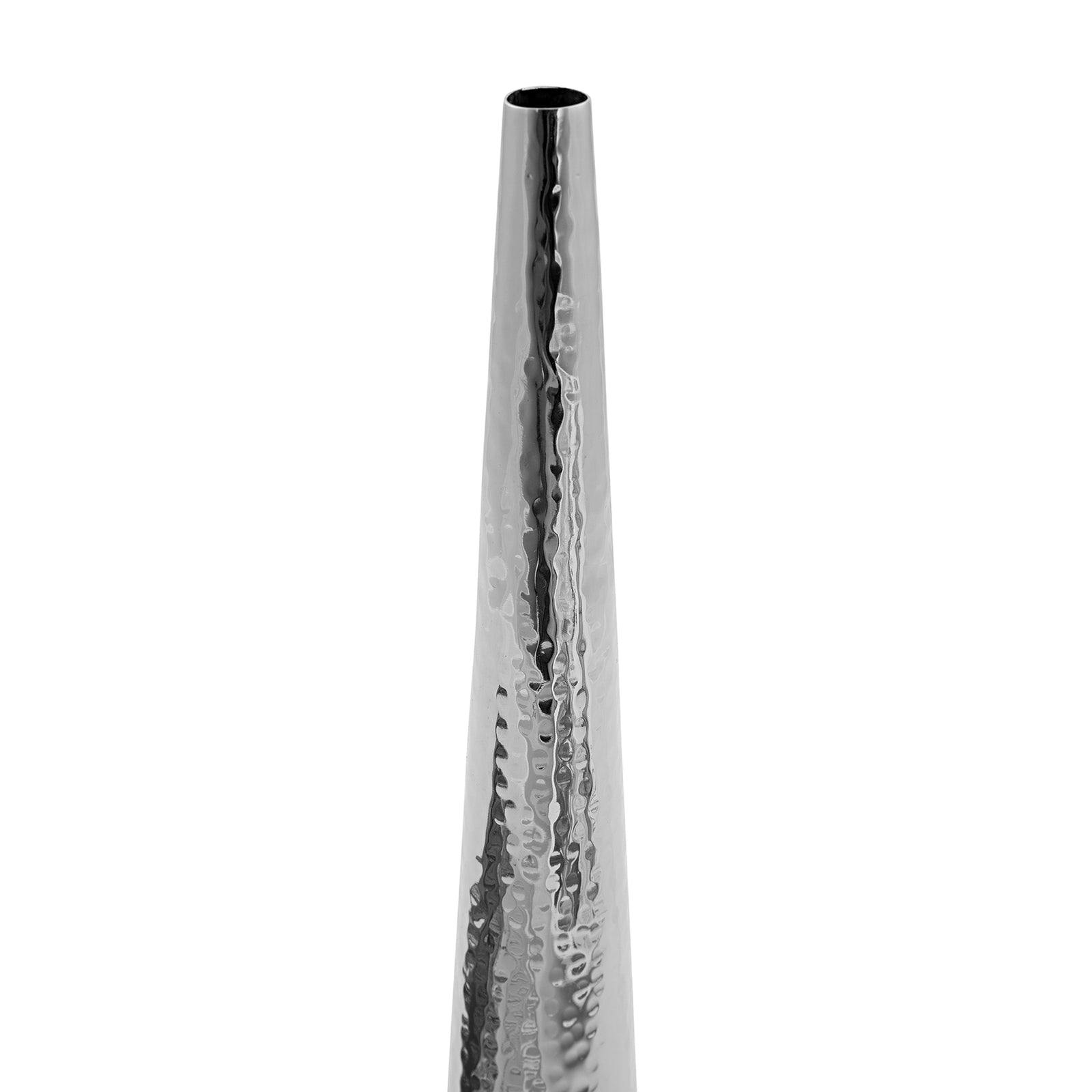 CUBA Vase silberfarben