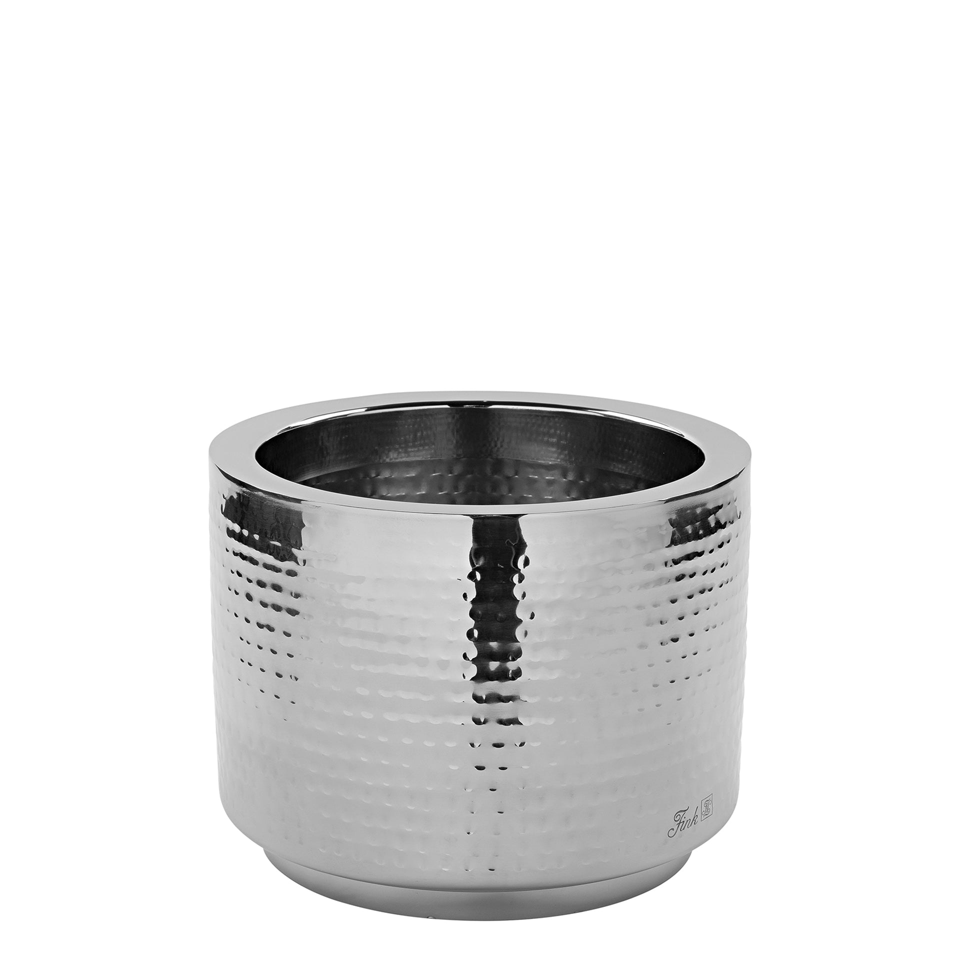 NOSSA Übertopf silberfarben