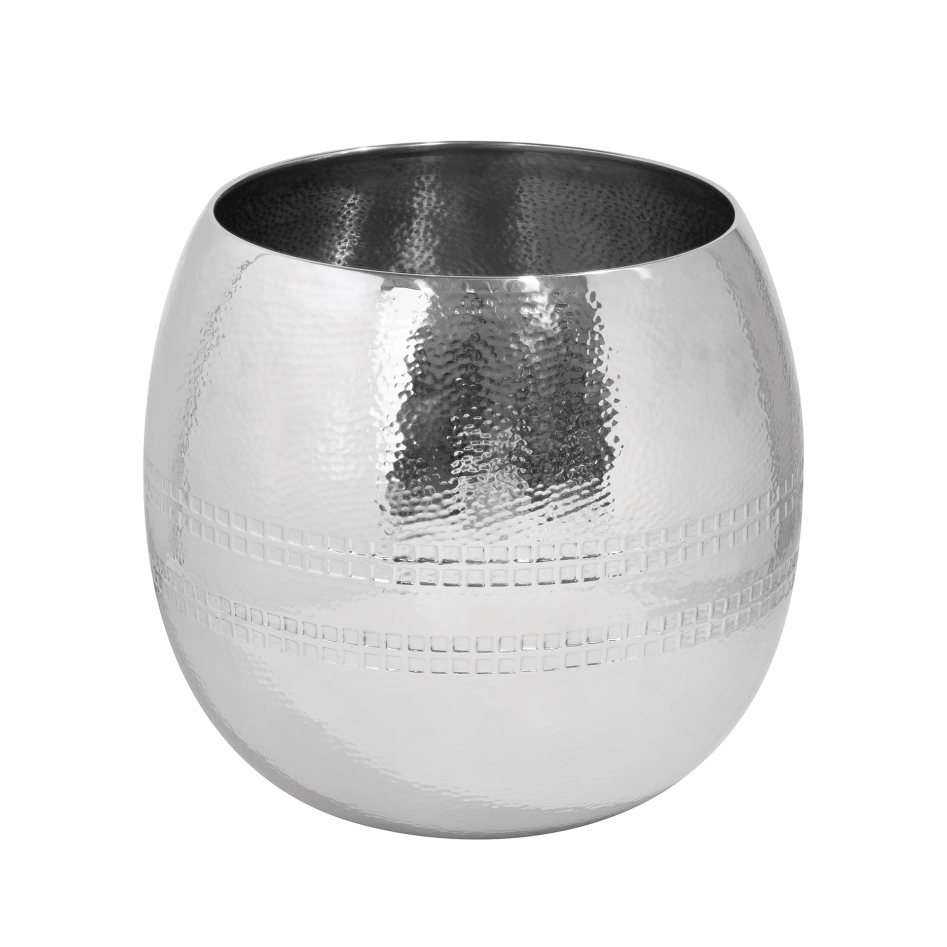 CARUS Übertöpfe silberfarben