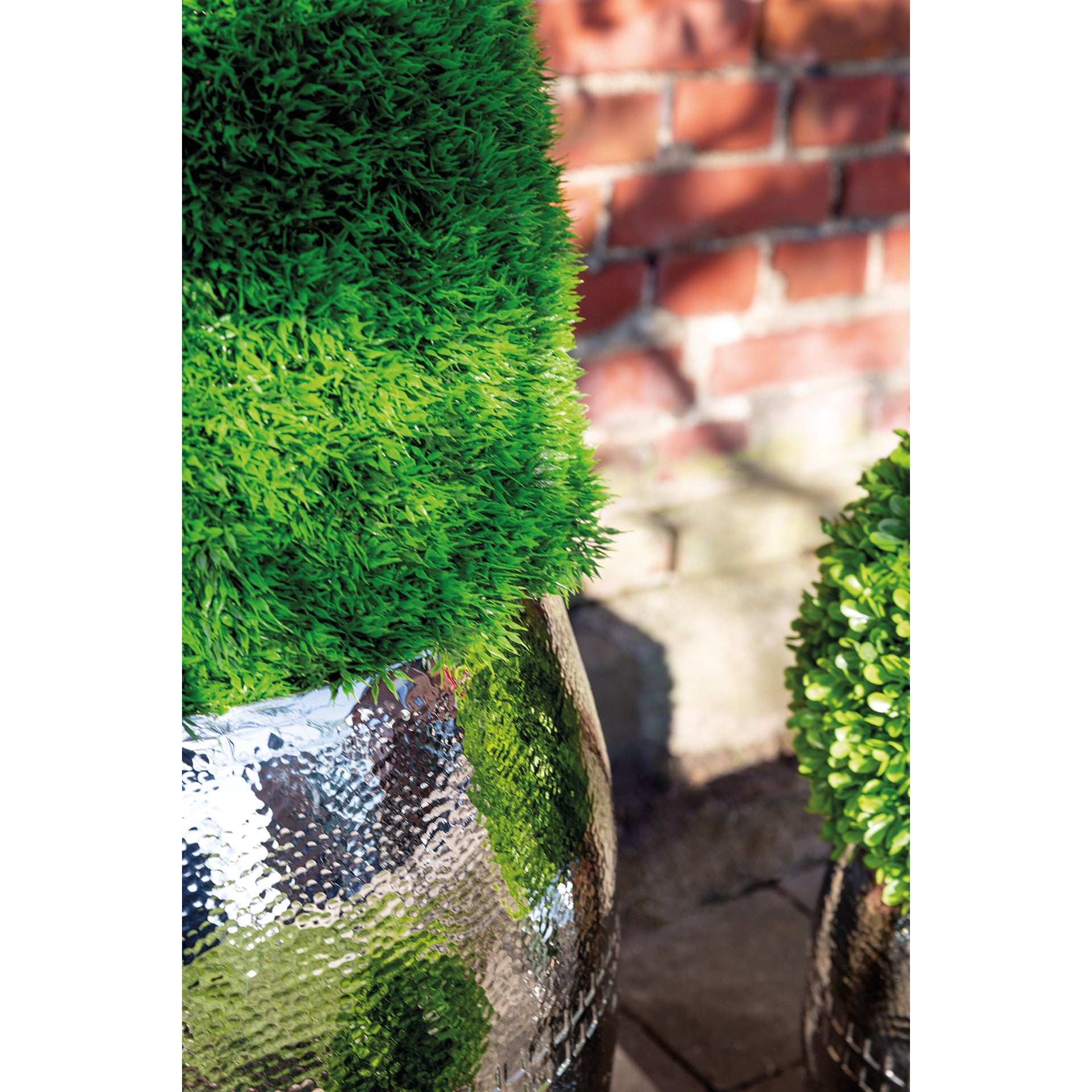 CARUS Übertöpfe silberfarben