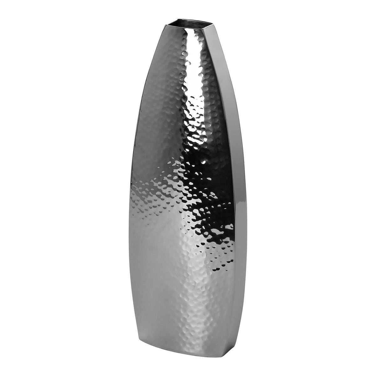 ALETTA Vase silberfarben