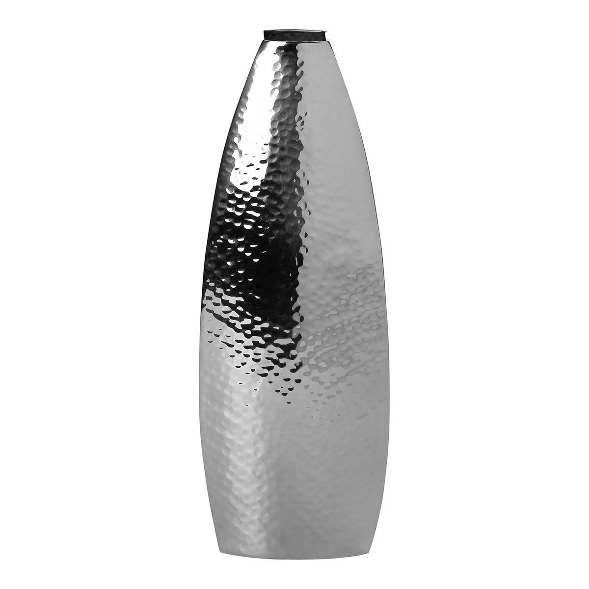 ALETTA Vase silberfarben