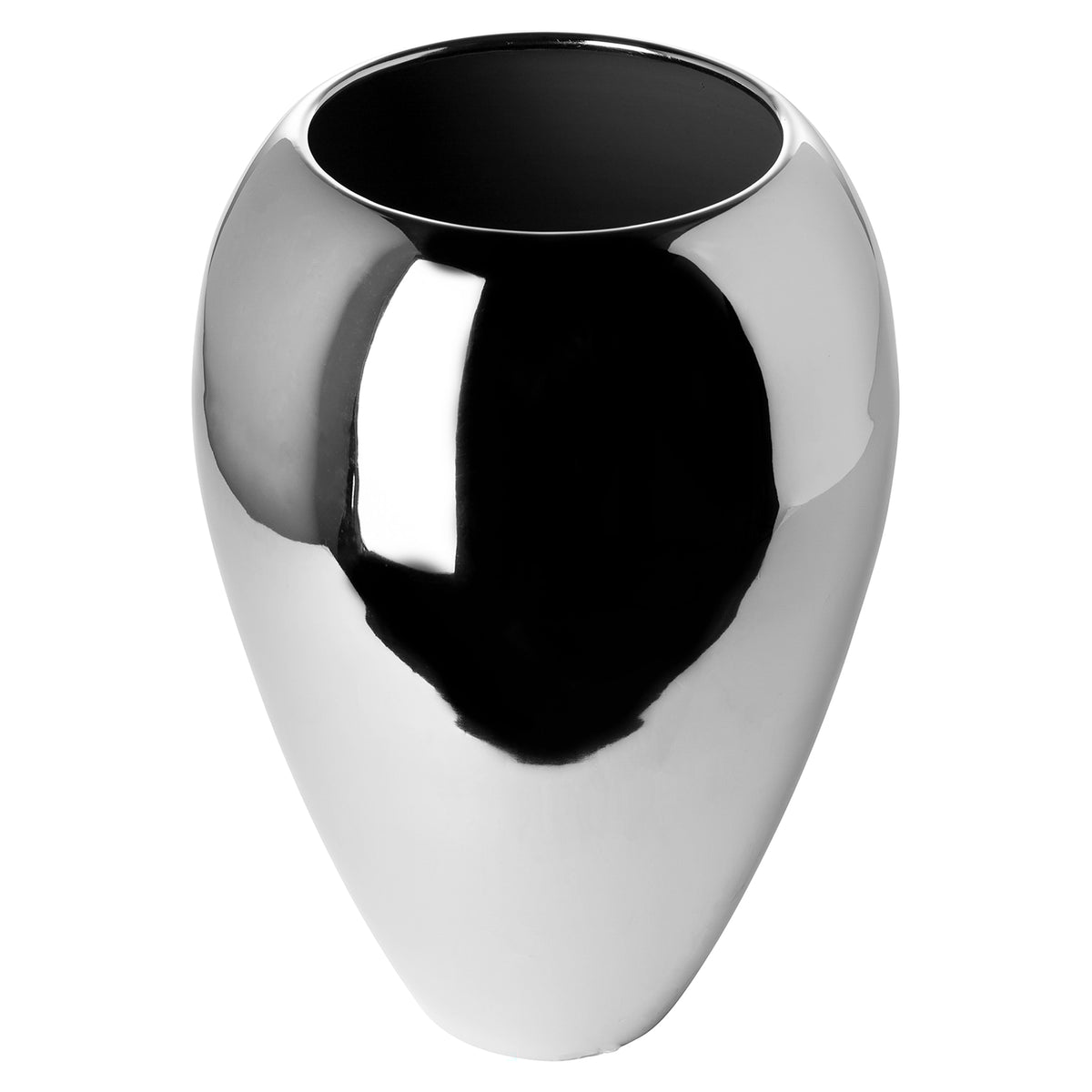 MALANA Vase silberfarben