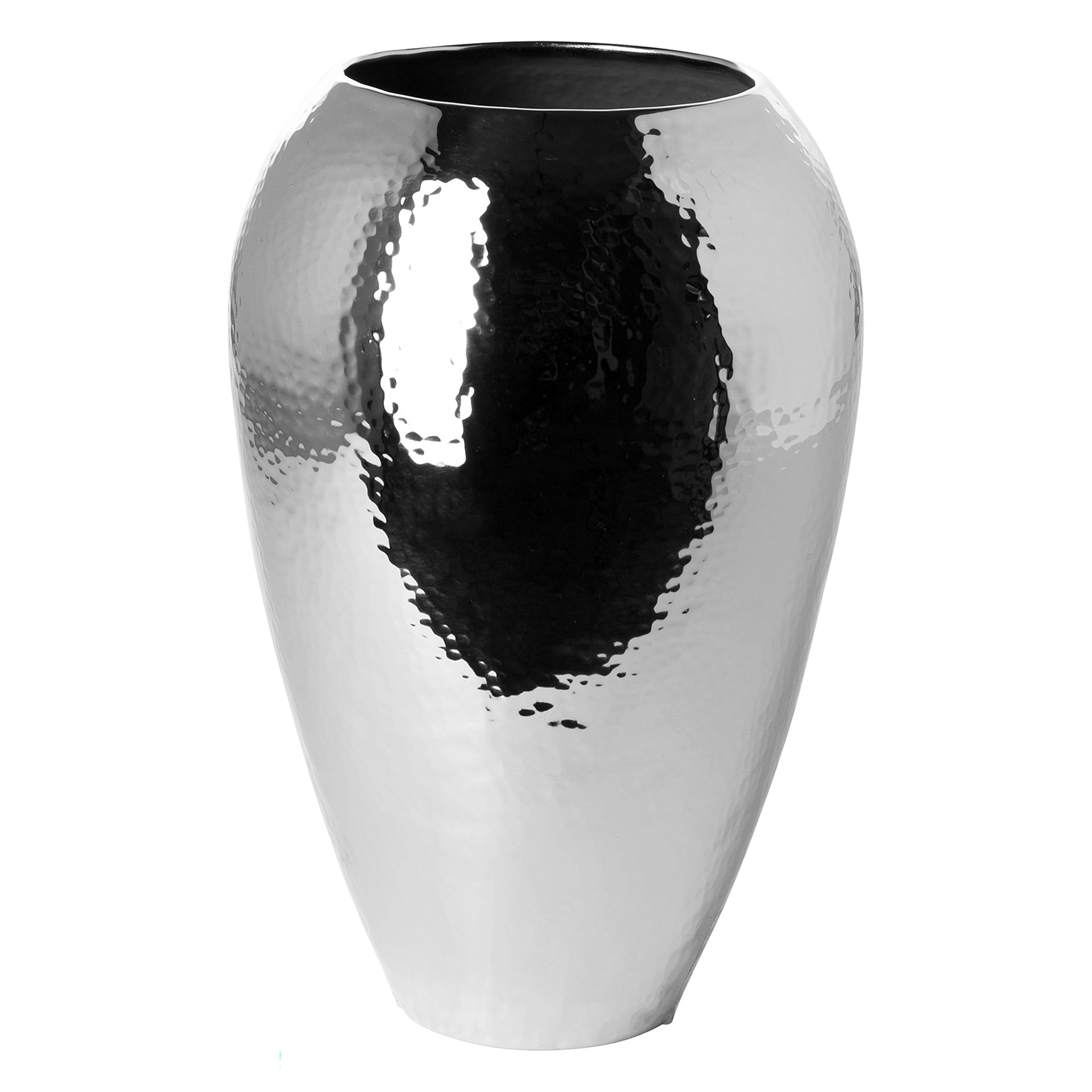 MALANA Vase silberfarben