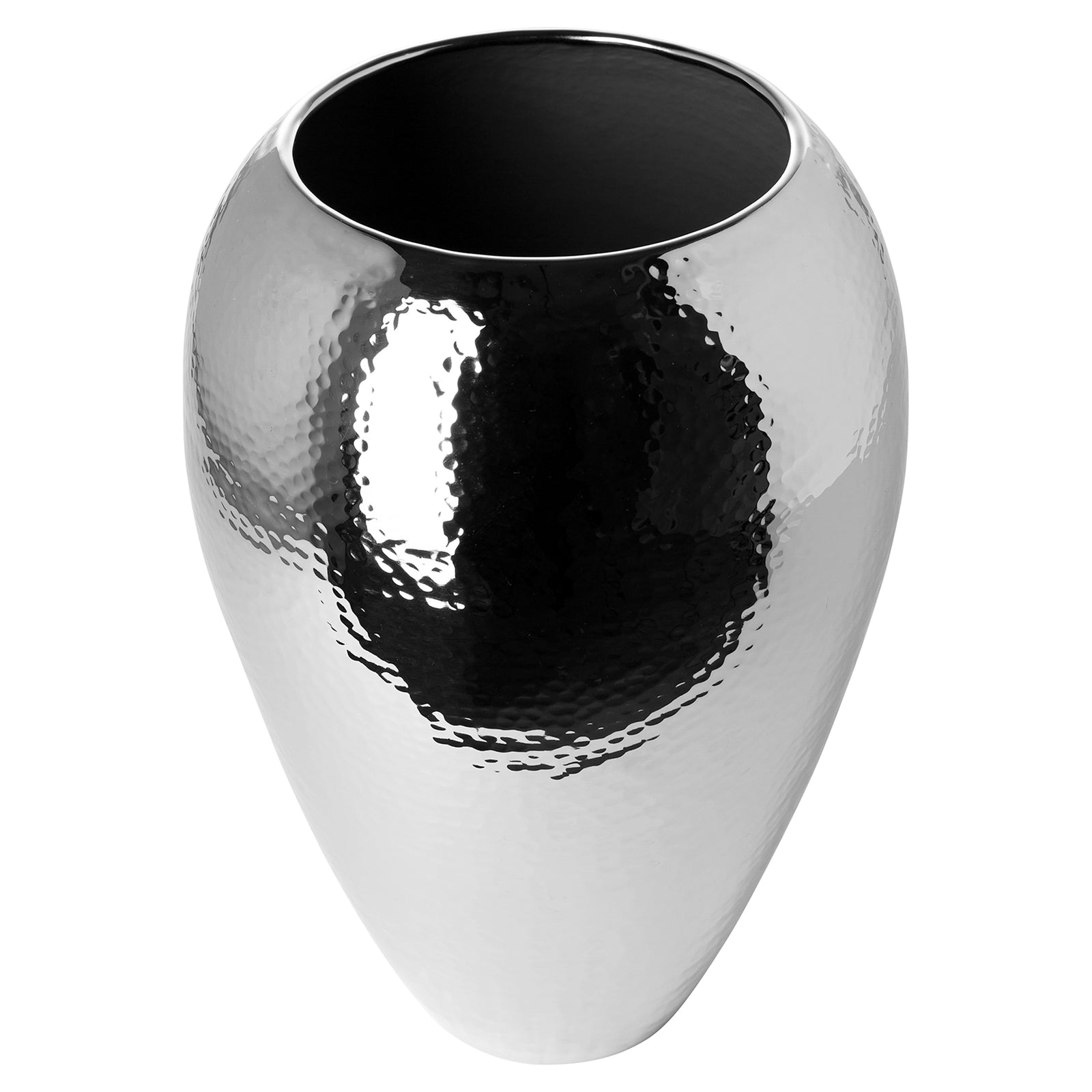 MALANA Vase silberfarben