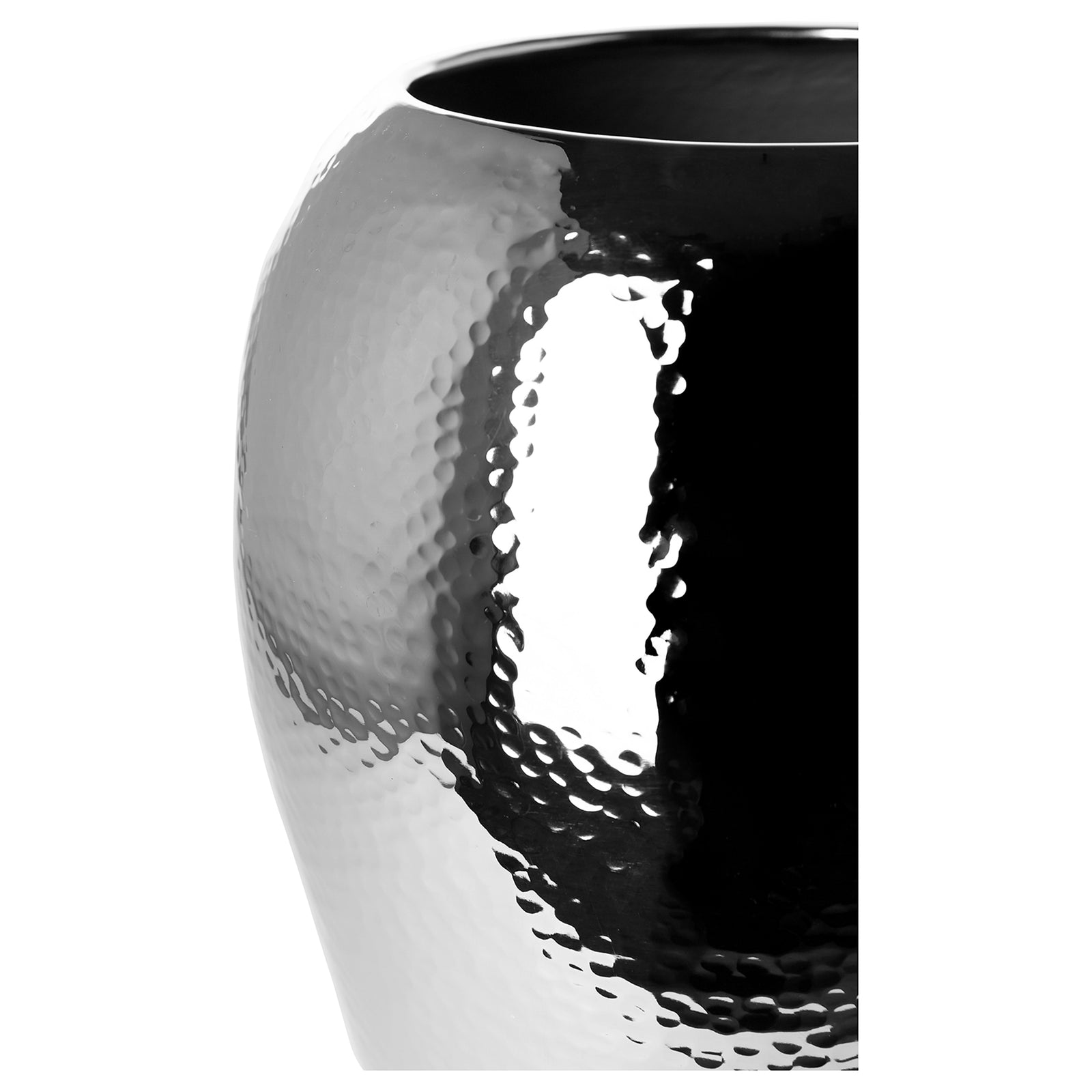 MALANA Vase silberfarben