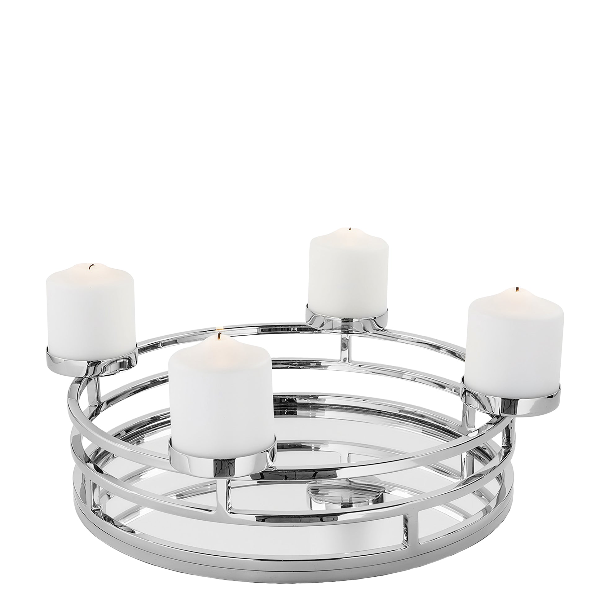 MODENA Kranz silberfarben