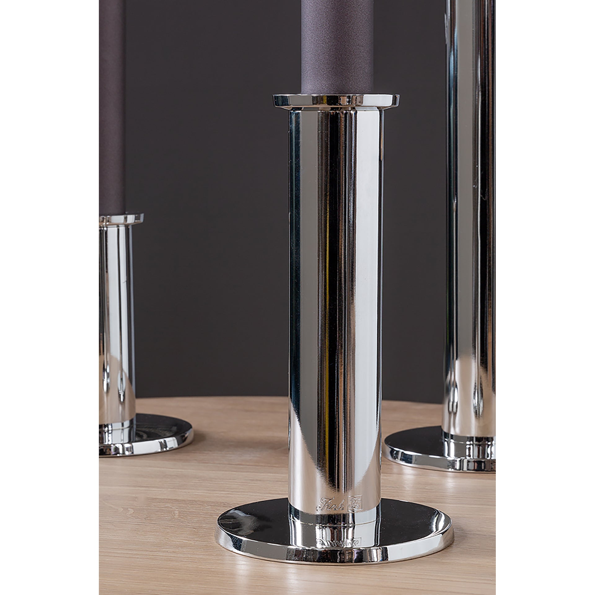 STRATO Leuchter silberfarben