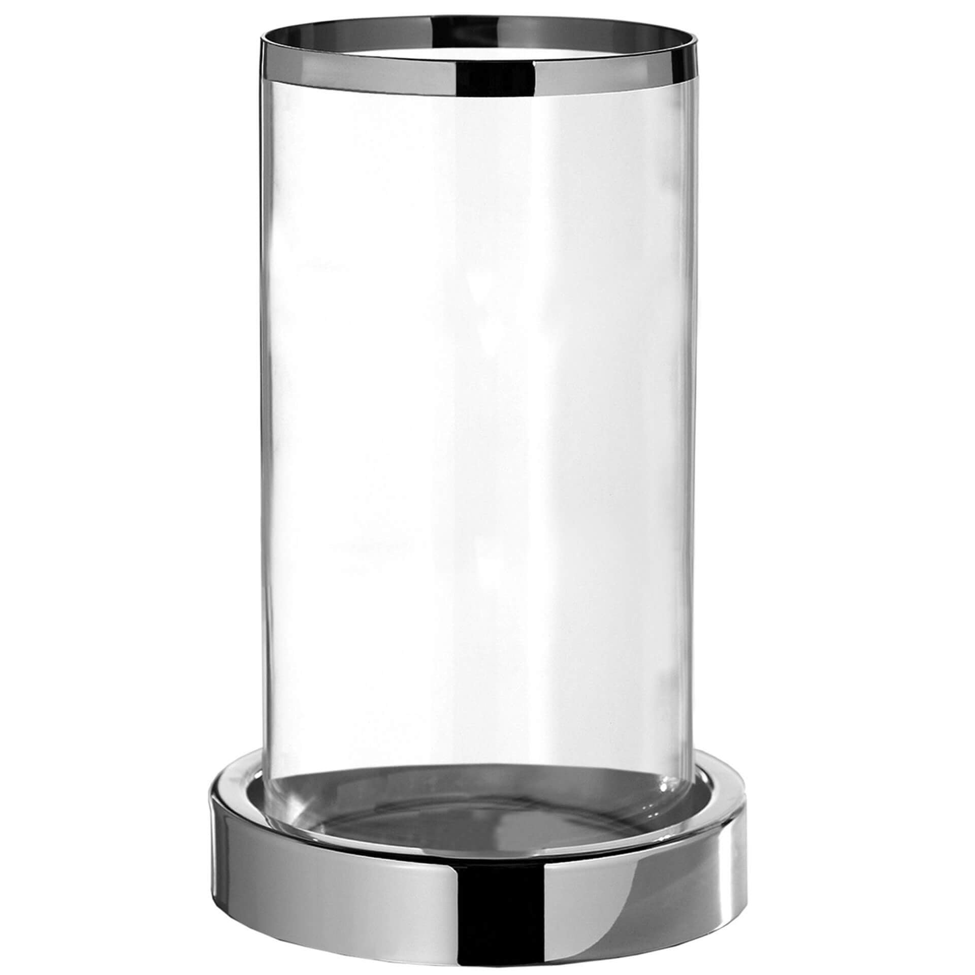 EMPIRE Windlicht silberfarben