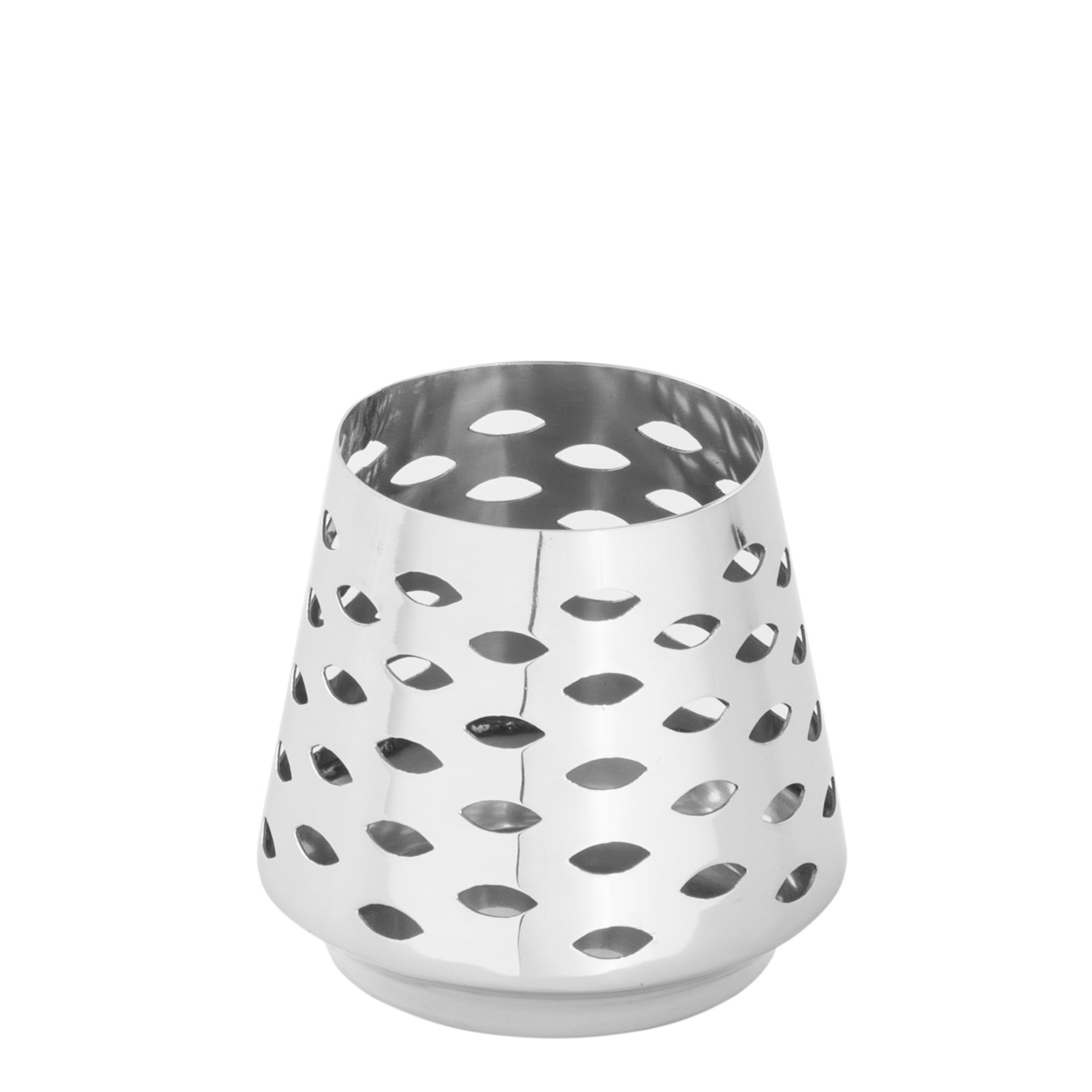 LUMA Windlicht silber