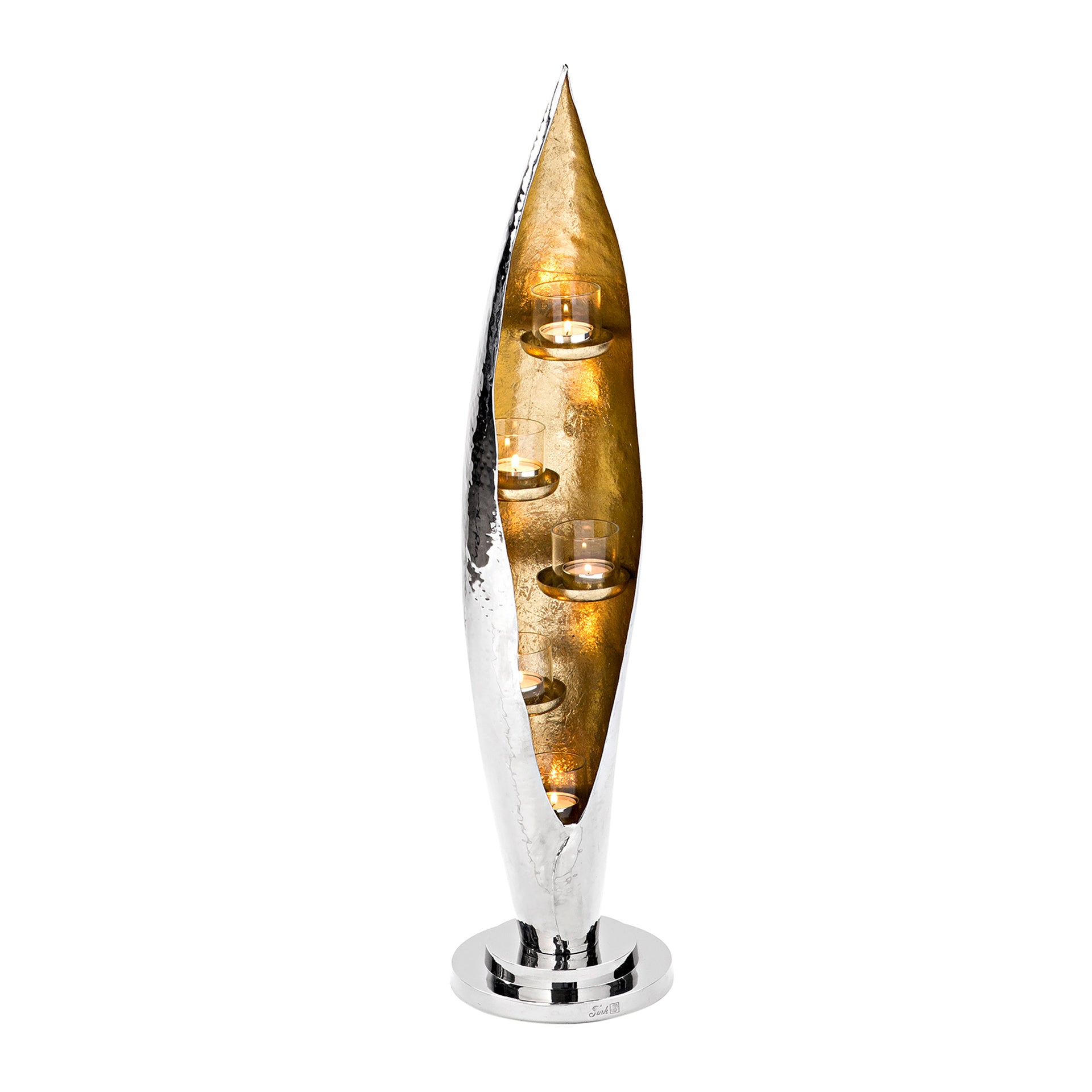 CAVA 5-flammig silberfarben