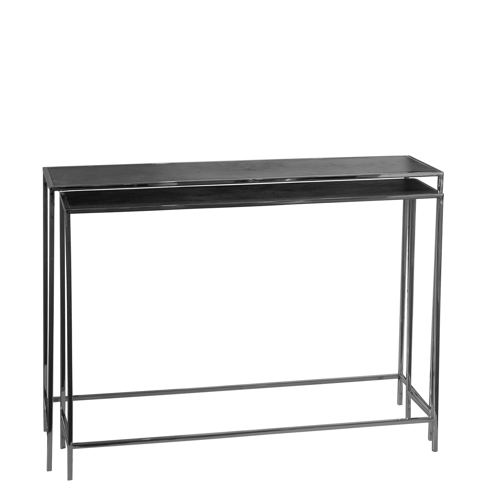 MAURICE Konsoltisch silberfarben