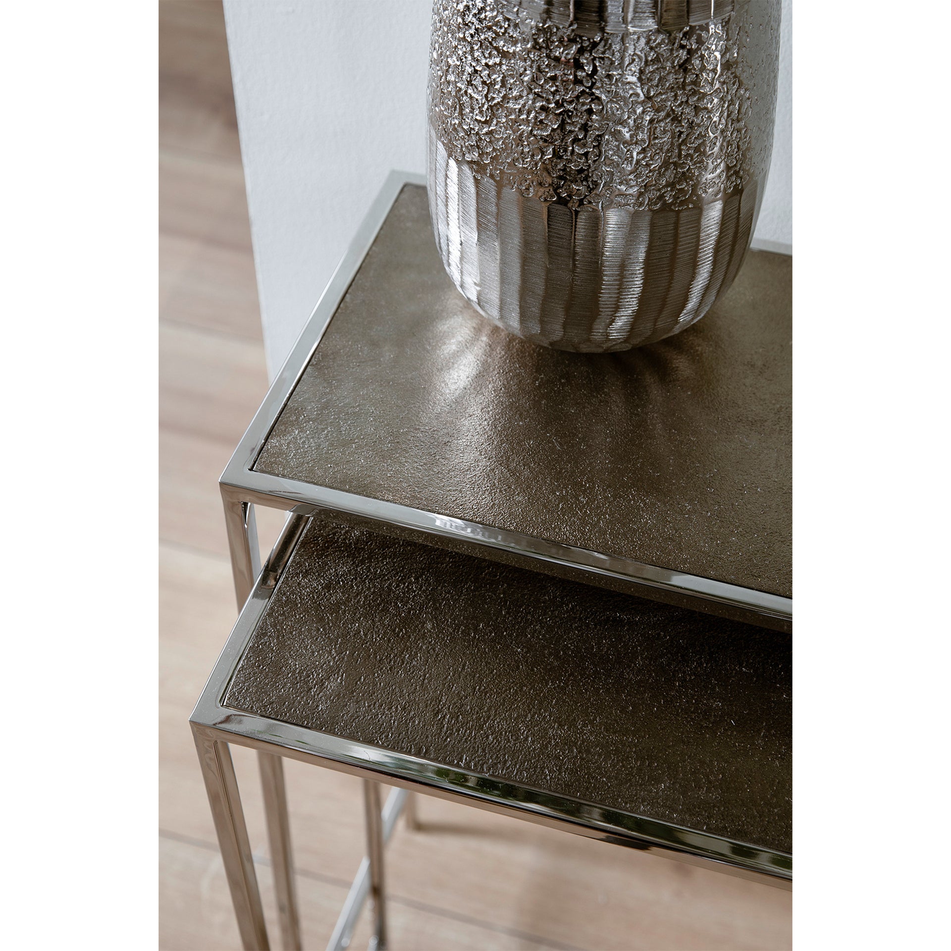 MAURICE Konsoltisch silberfarben