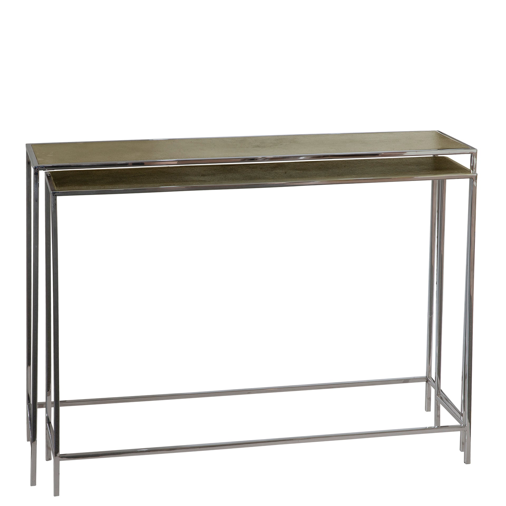 MAURICE Konsoltisch silberfarben