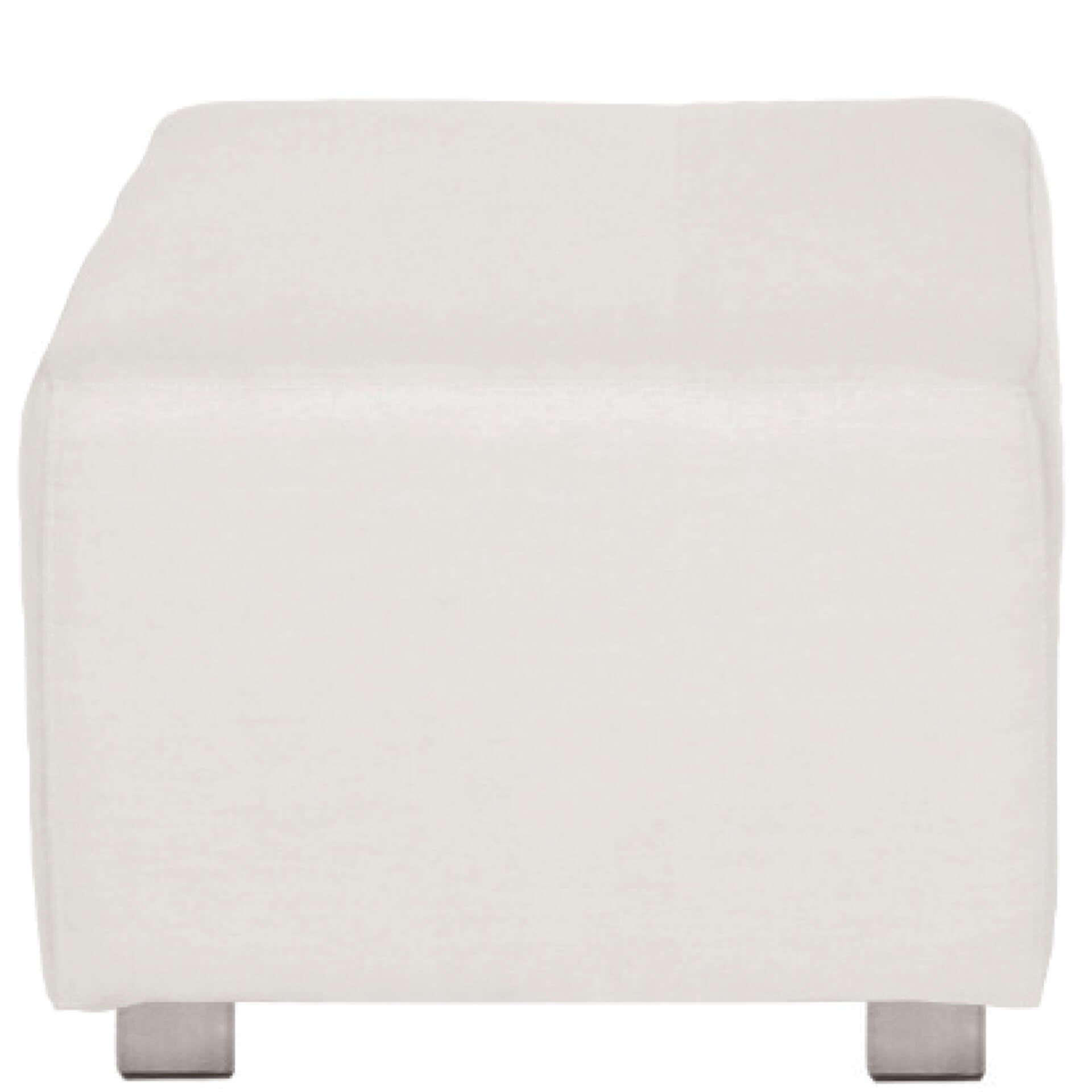 CARLO Sitzmöbel - ohne Bezug weiß