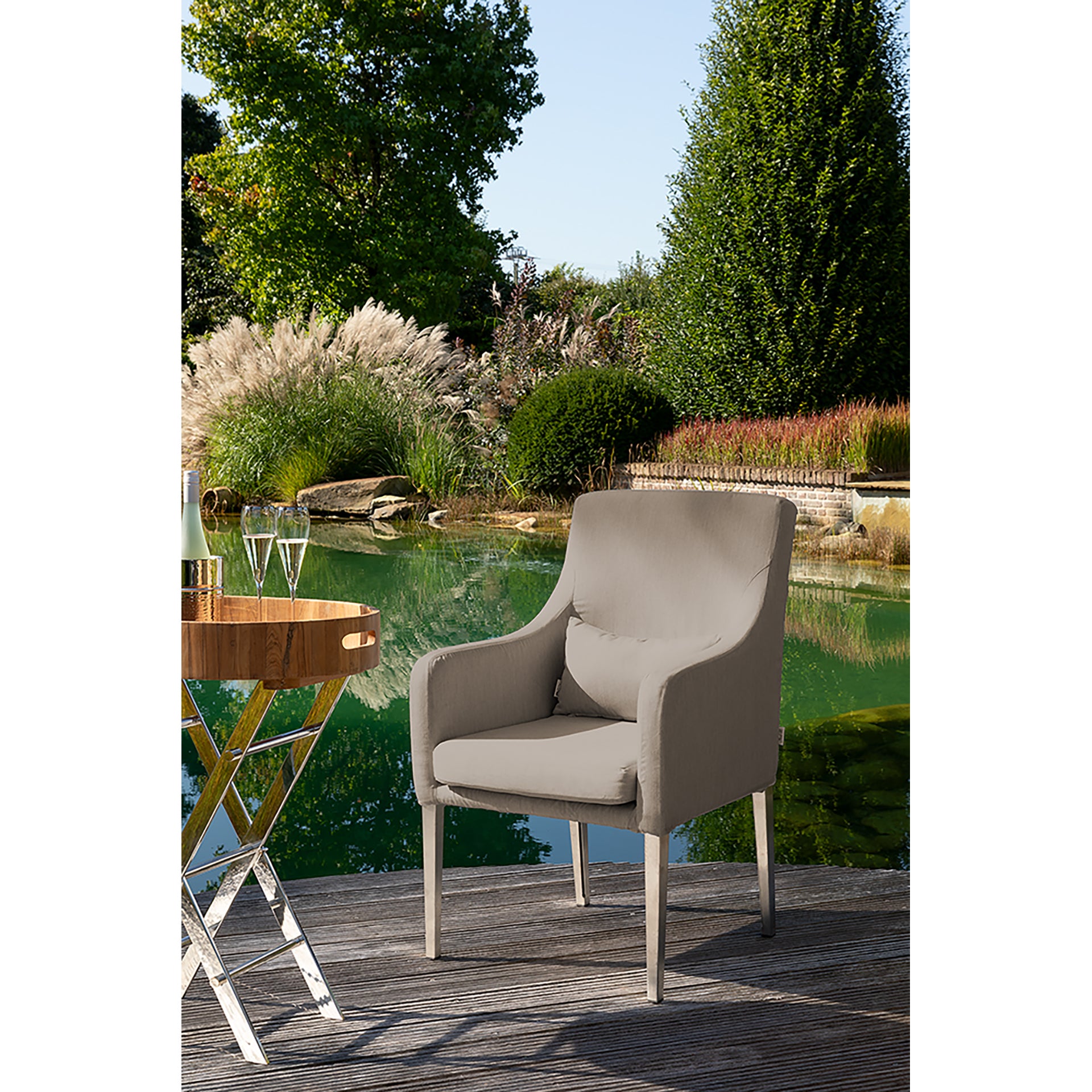 VIGO Komplettbezug kurz für Vigo Stuhl sand