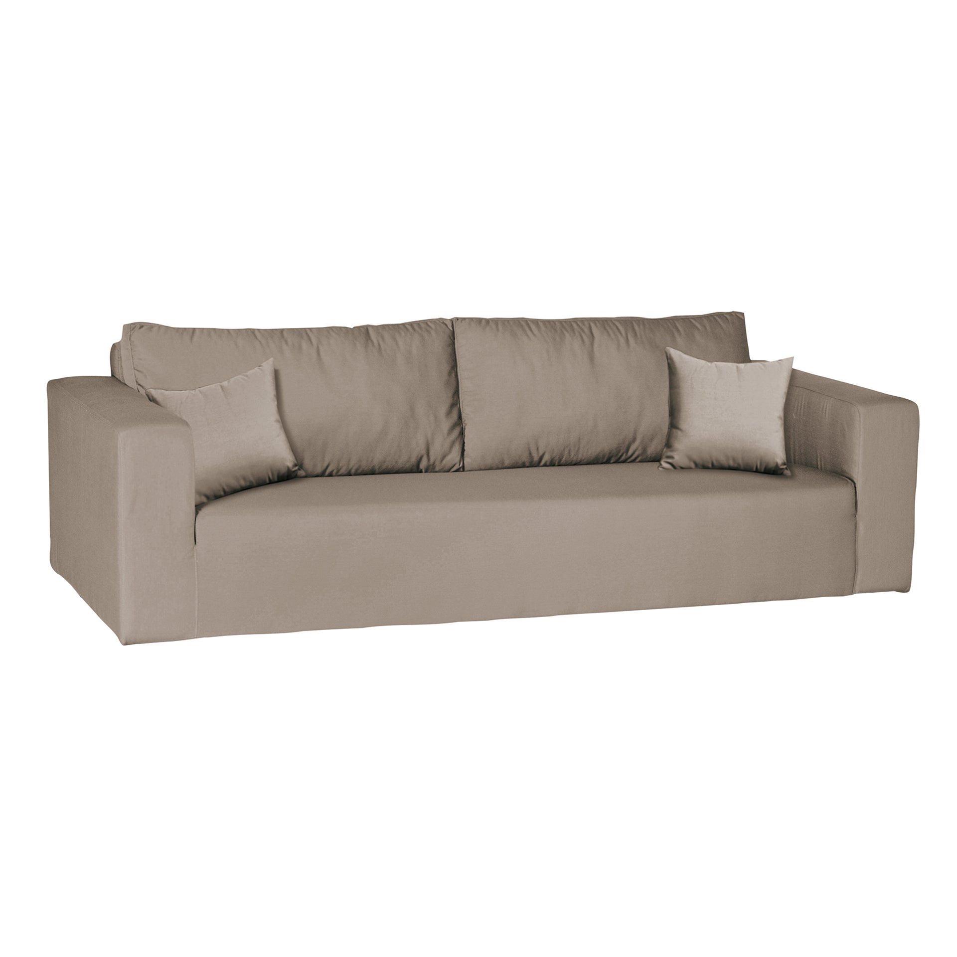 CARLO Komplettbezug für 3 - Sitzer sand