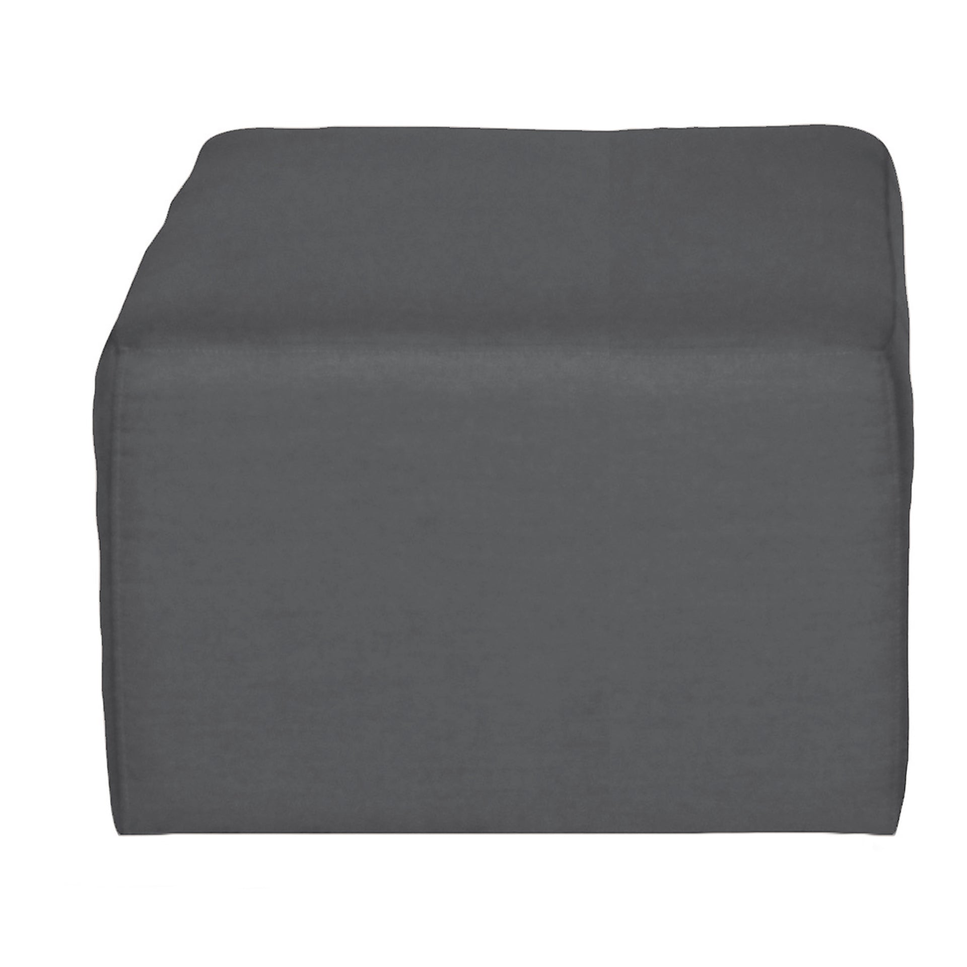 CARLO Komplettbezug für Hocker grau melange