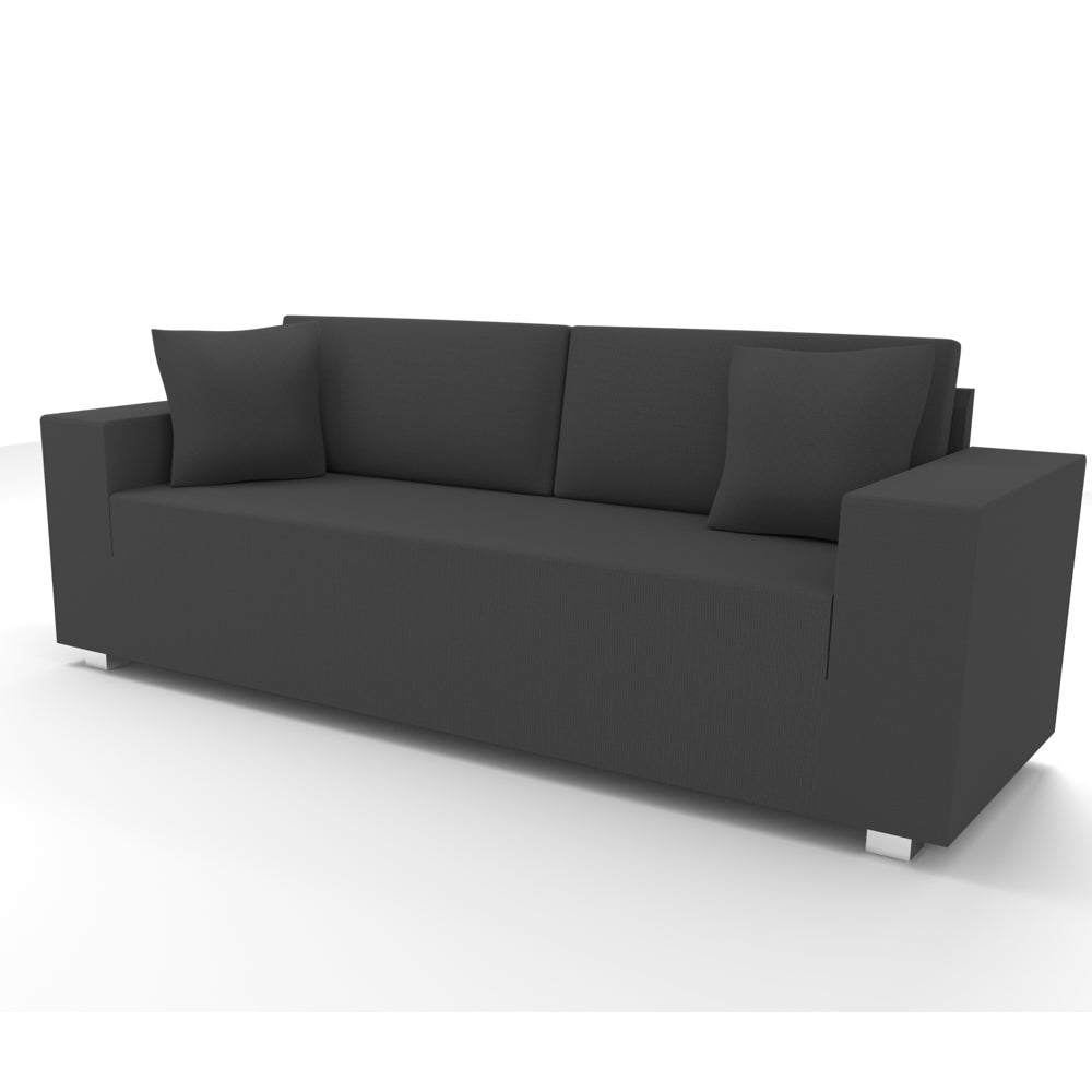 CARLO Komplettbezug für 3 - Sitzer anthrazit