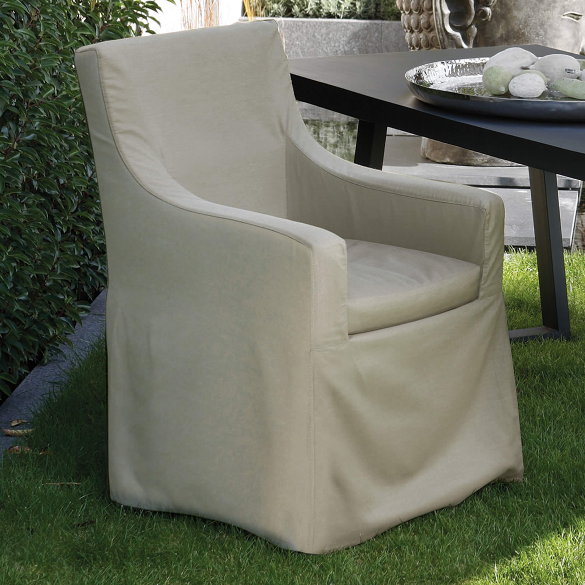 VIGO Komplettbezug lang für Vigo Stuhl taupe