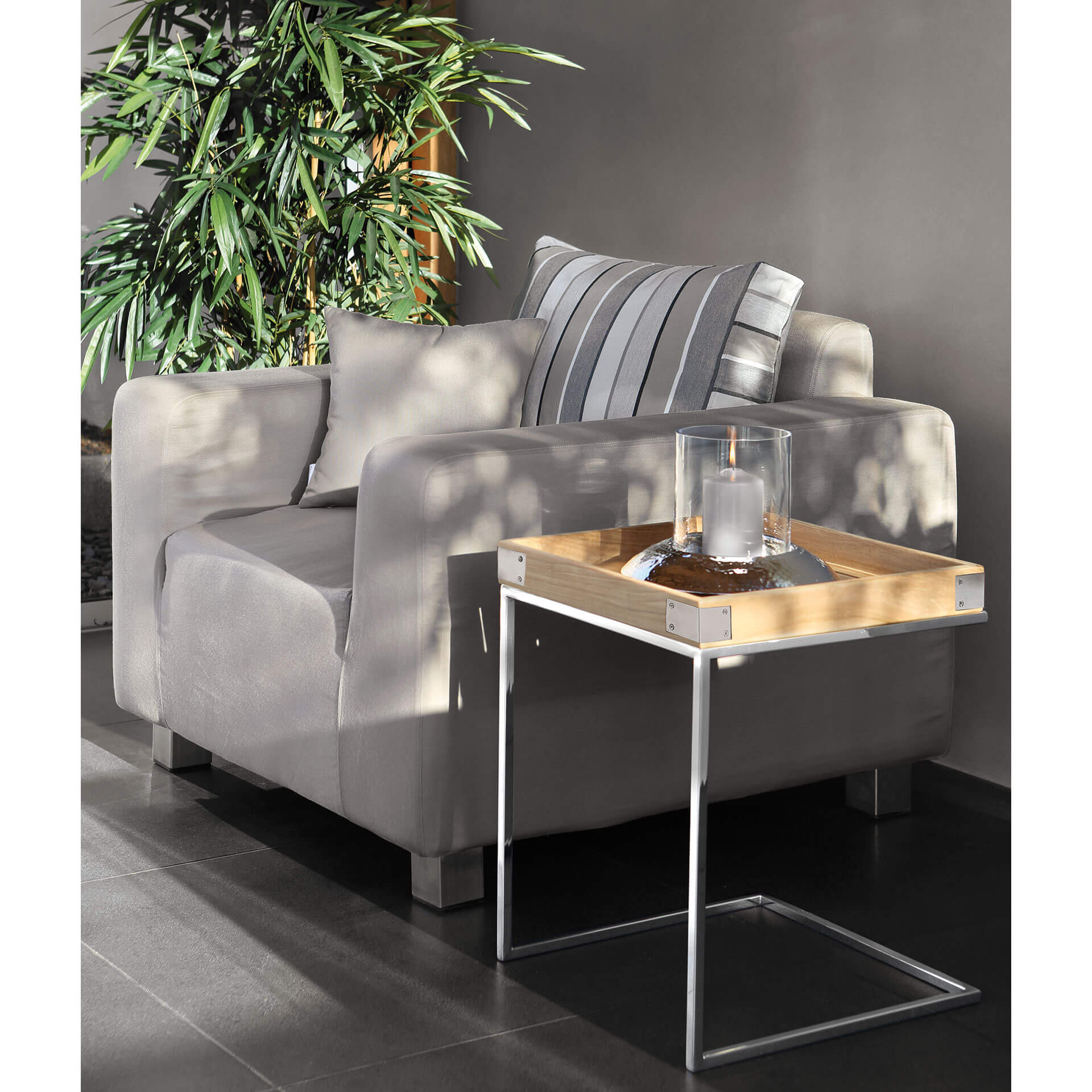 DIEGO Teaktisch natur