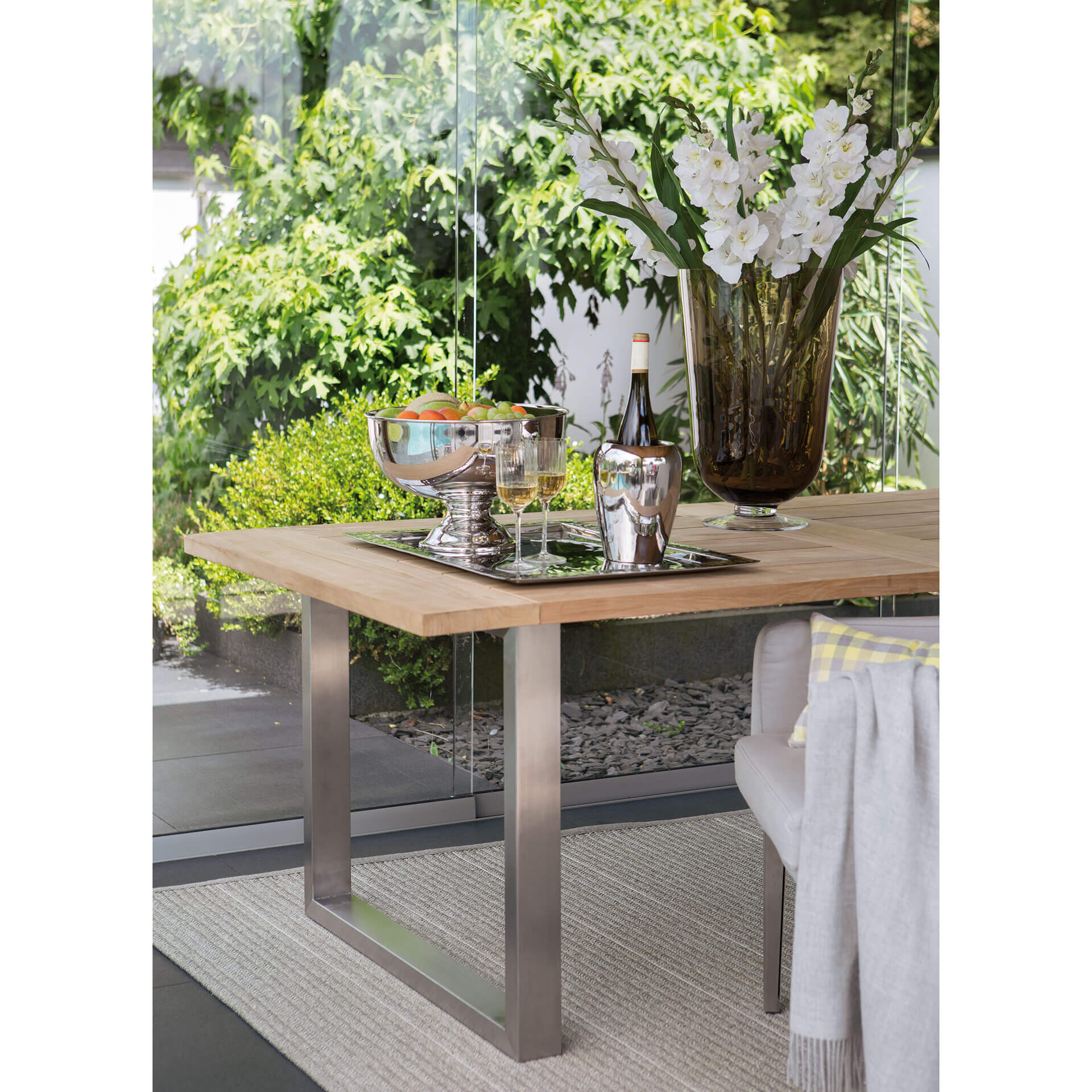 PAOLO Teaktisch natur