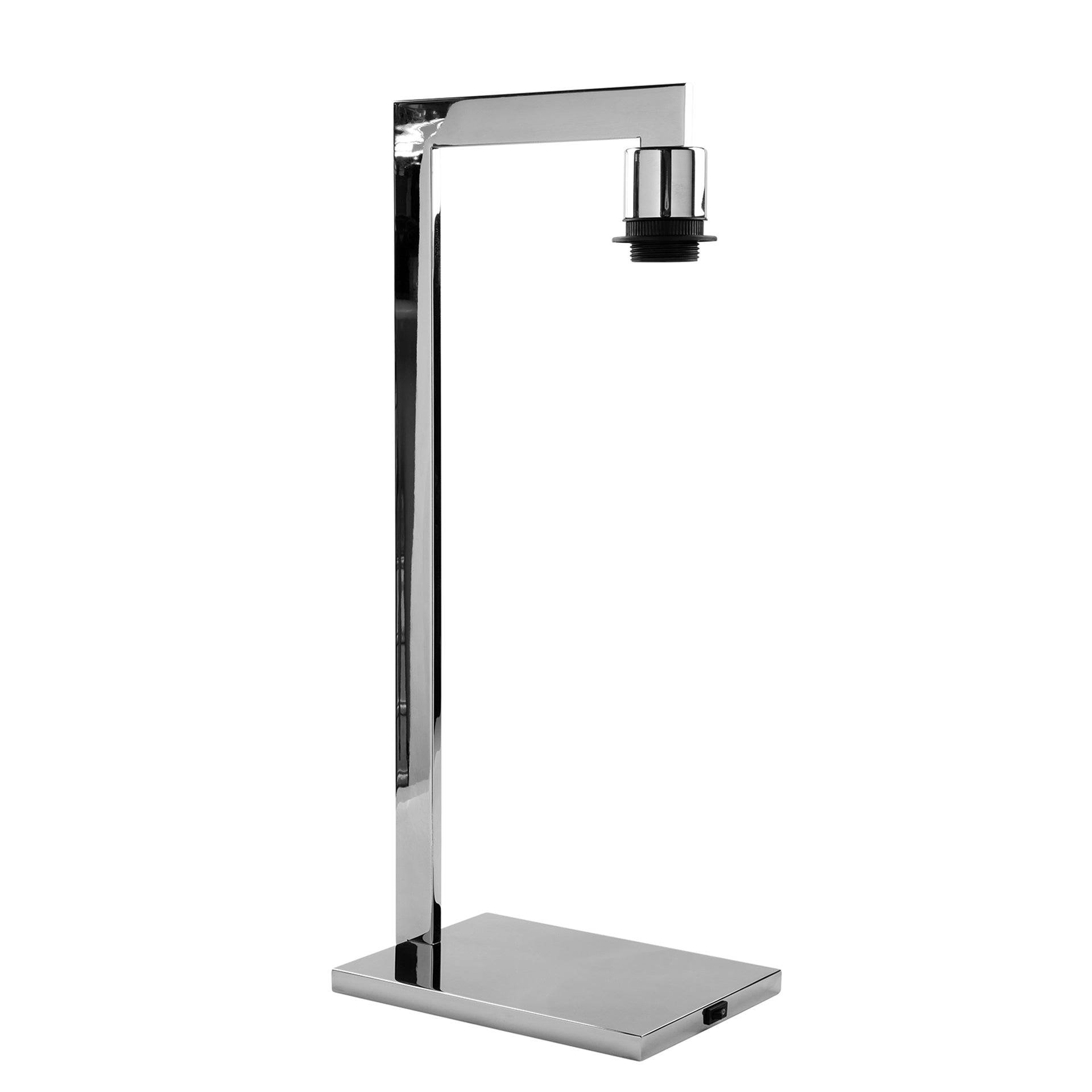 AVION Tischleuchte Fuß silberfarben