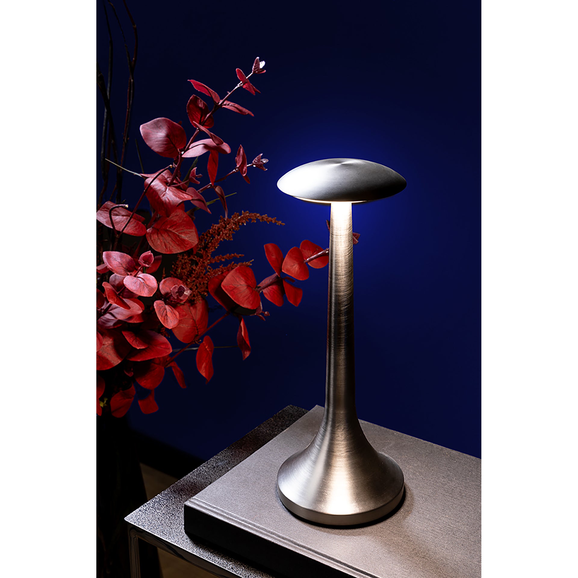 ILLUMA LED Leuchte silberfarben