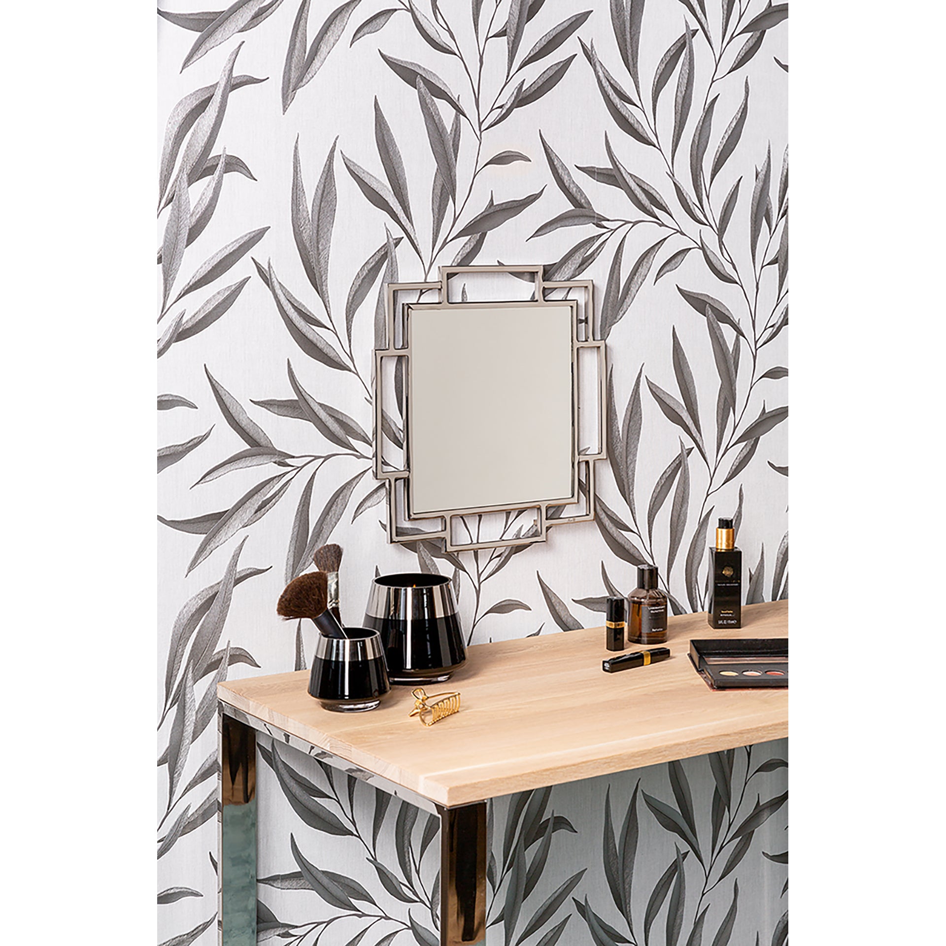 HOMMAGE Spiegel silberfarben