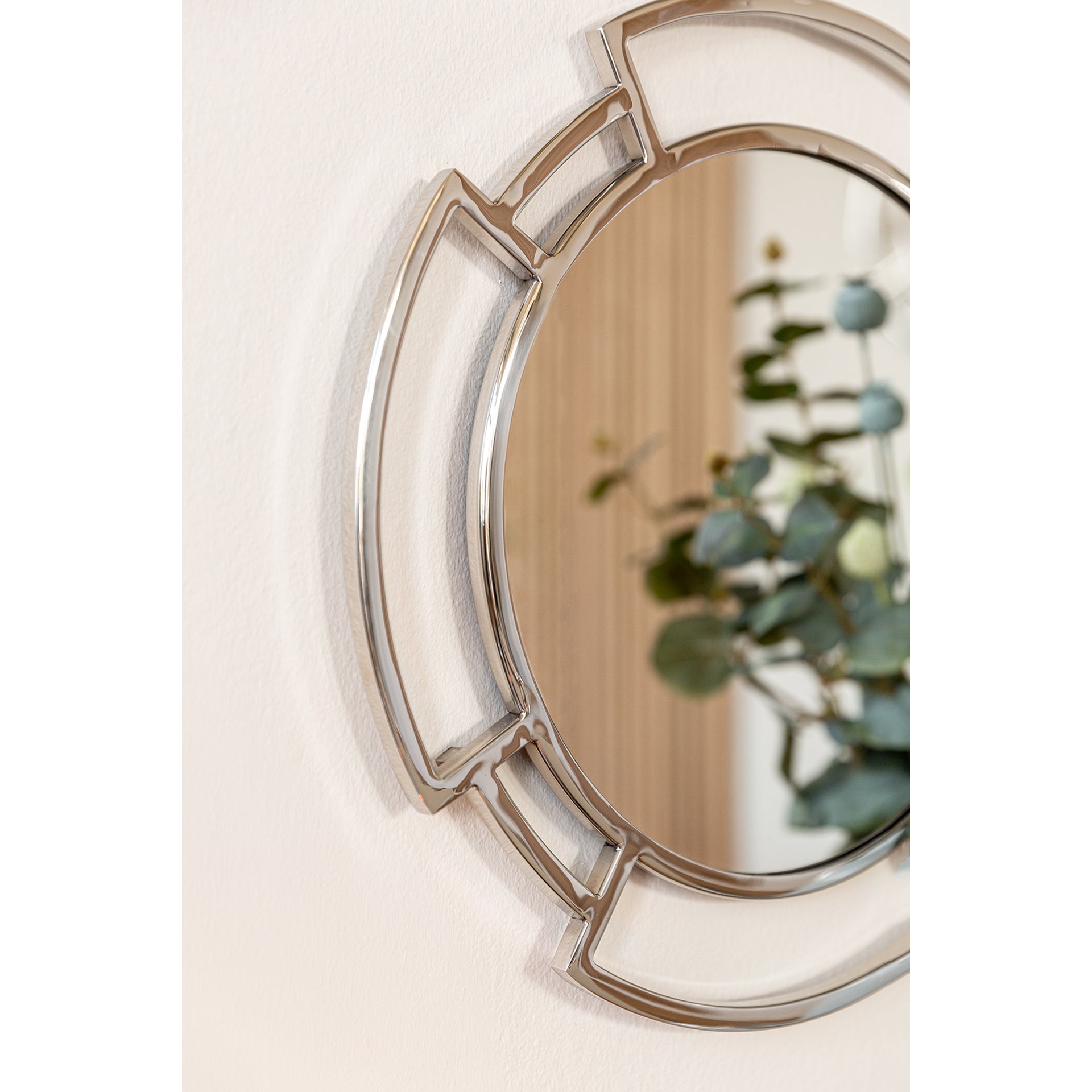 HOMMAGE Spiegel silberfarben