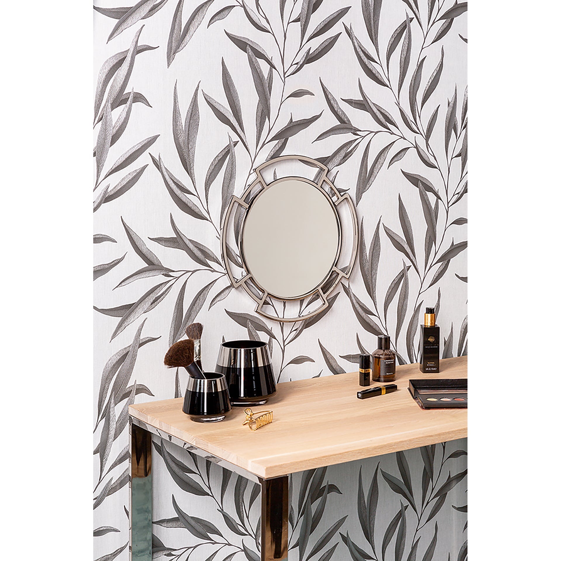 HOMMAGE Spiegel silberfarben