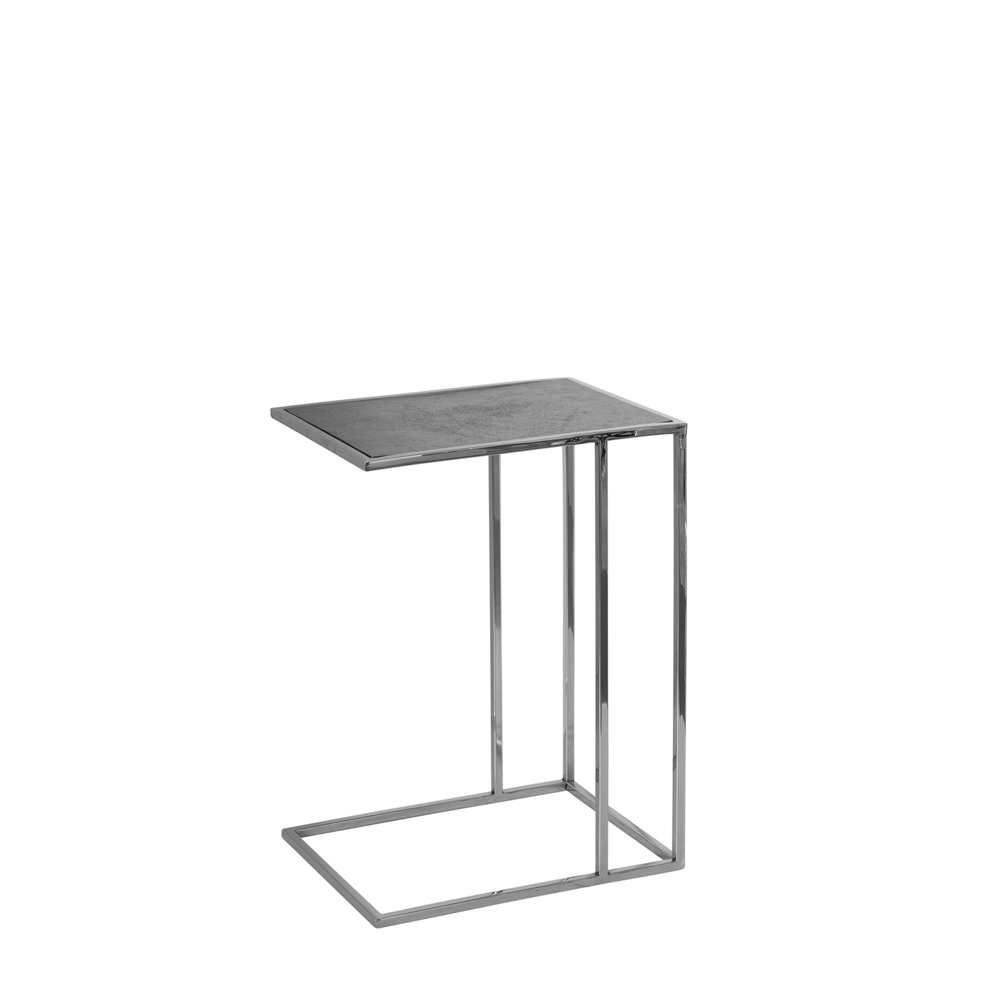 DIJON Beistelltisch silberfarben