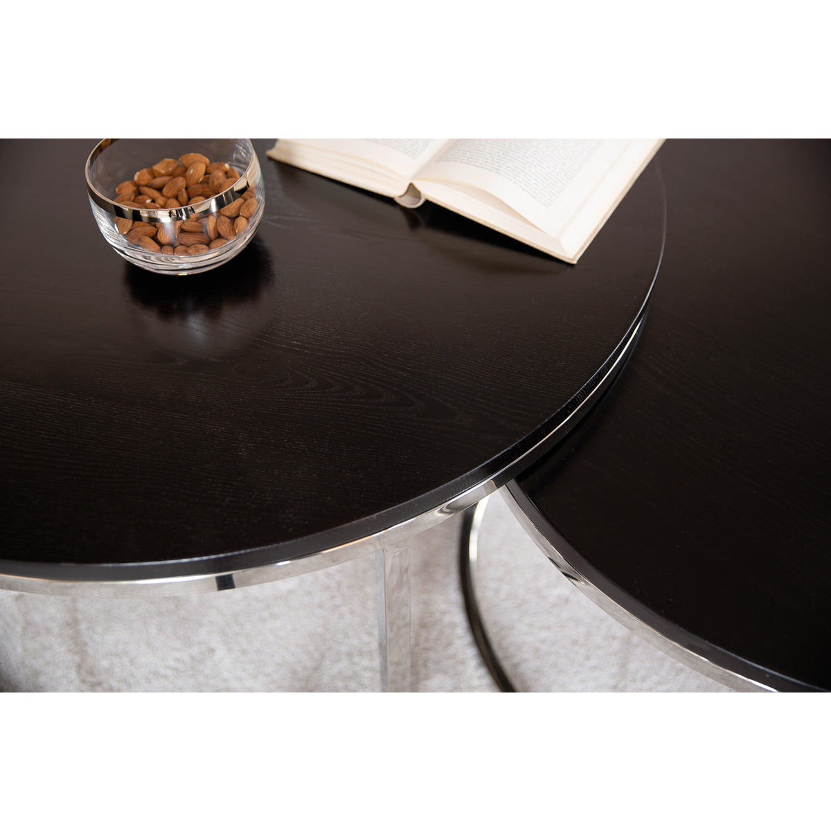 MINOU Couchtisch espresso