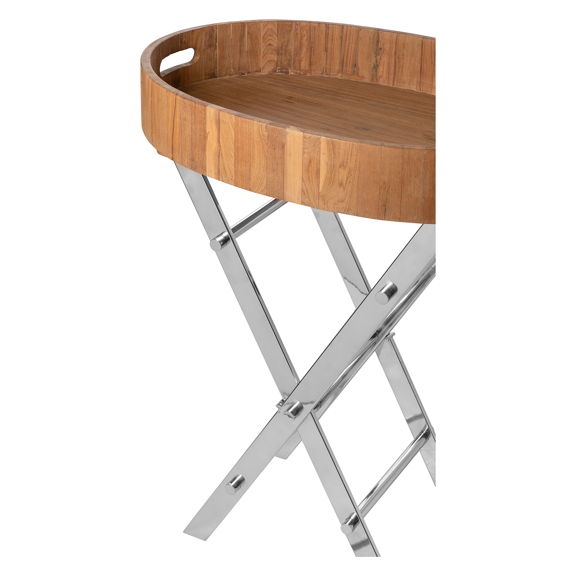 RODEO Tabletttisch hellbraun