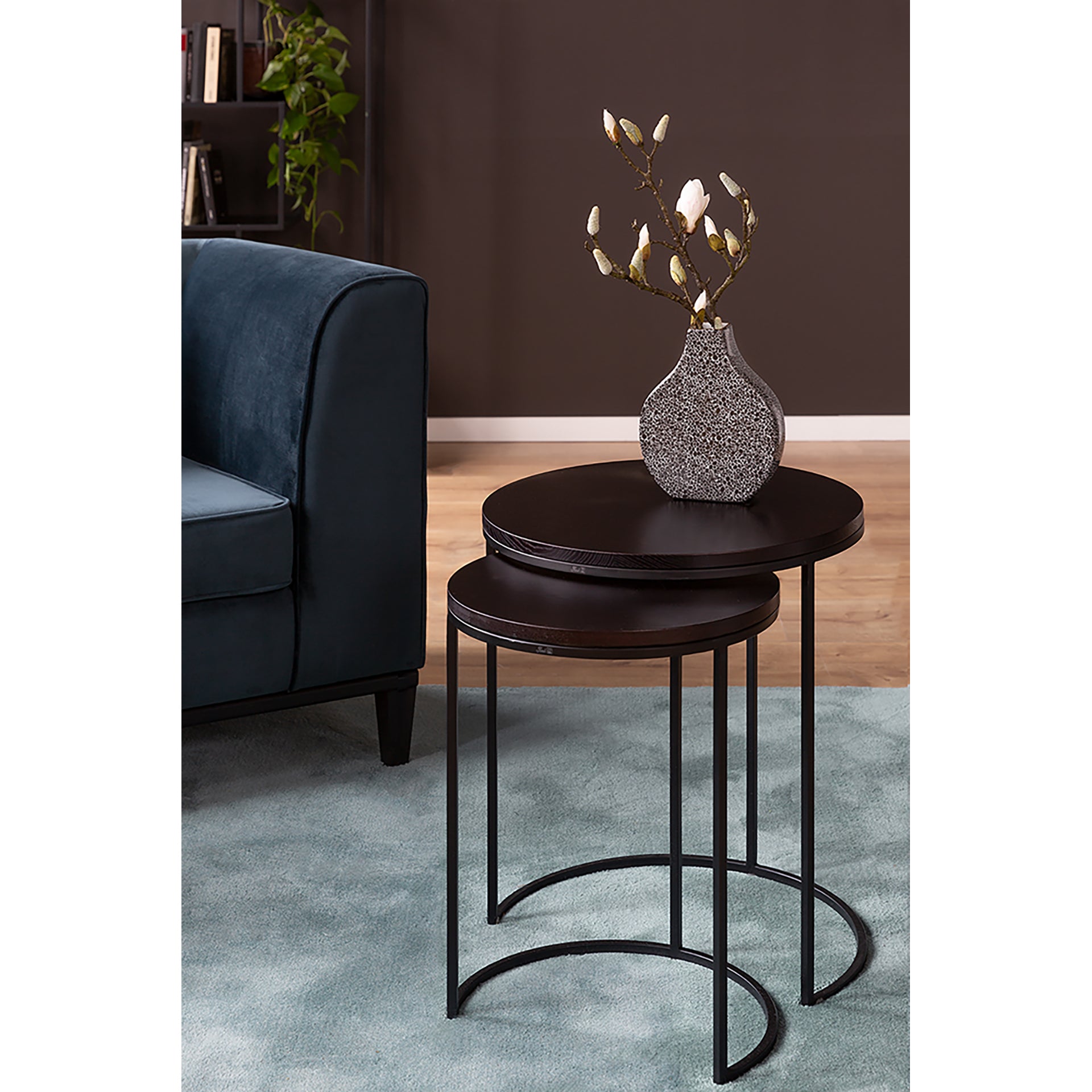 PERON Beistelltisch espresso